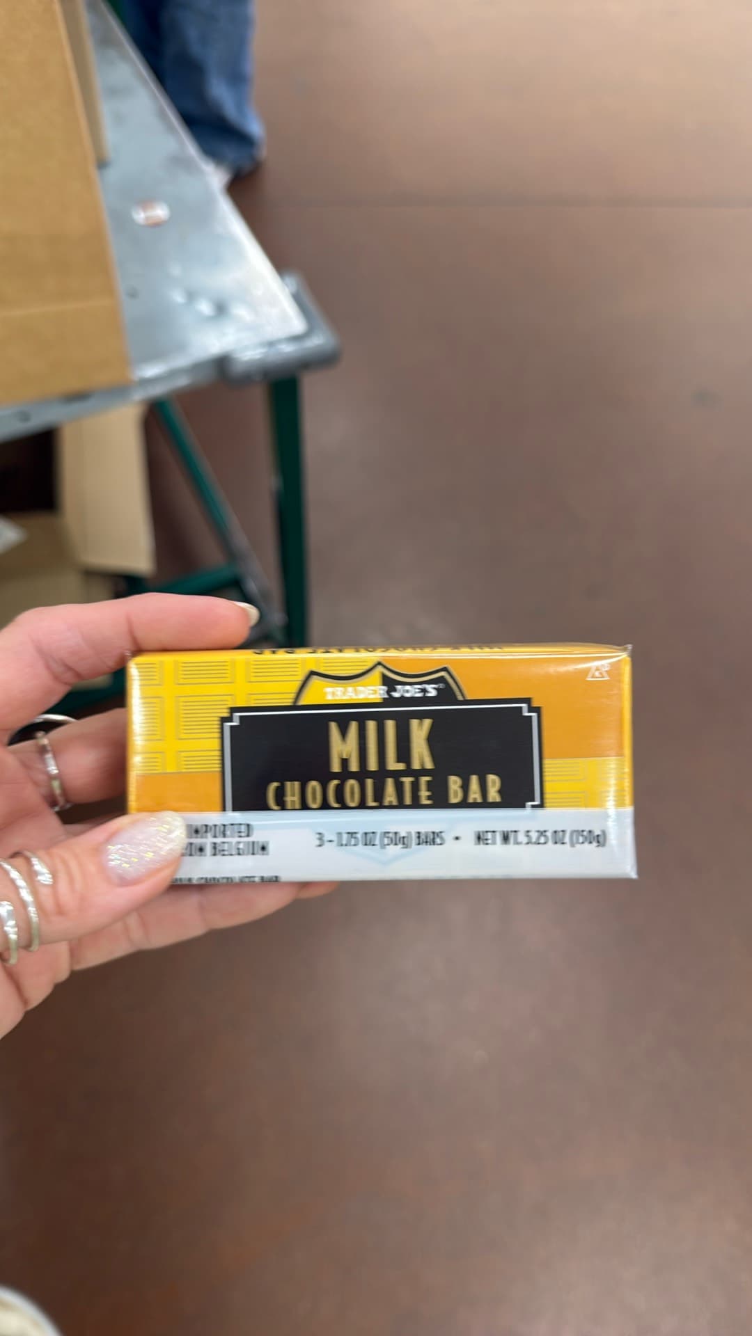 Trader Joe's Milk Chocolate Bar