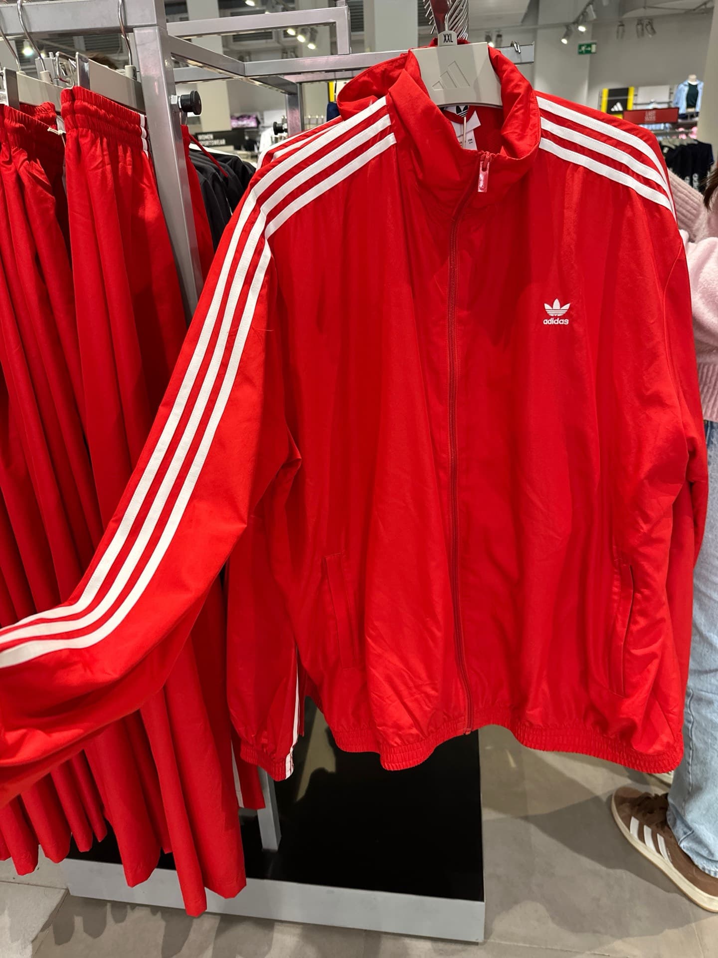 Adidas Red Track Jacket