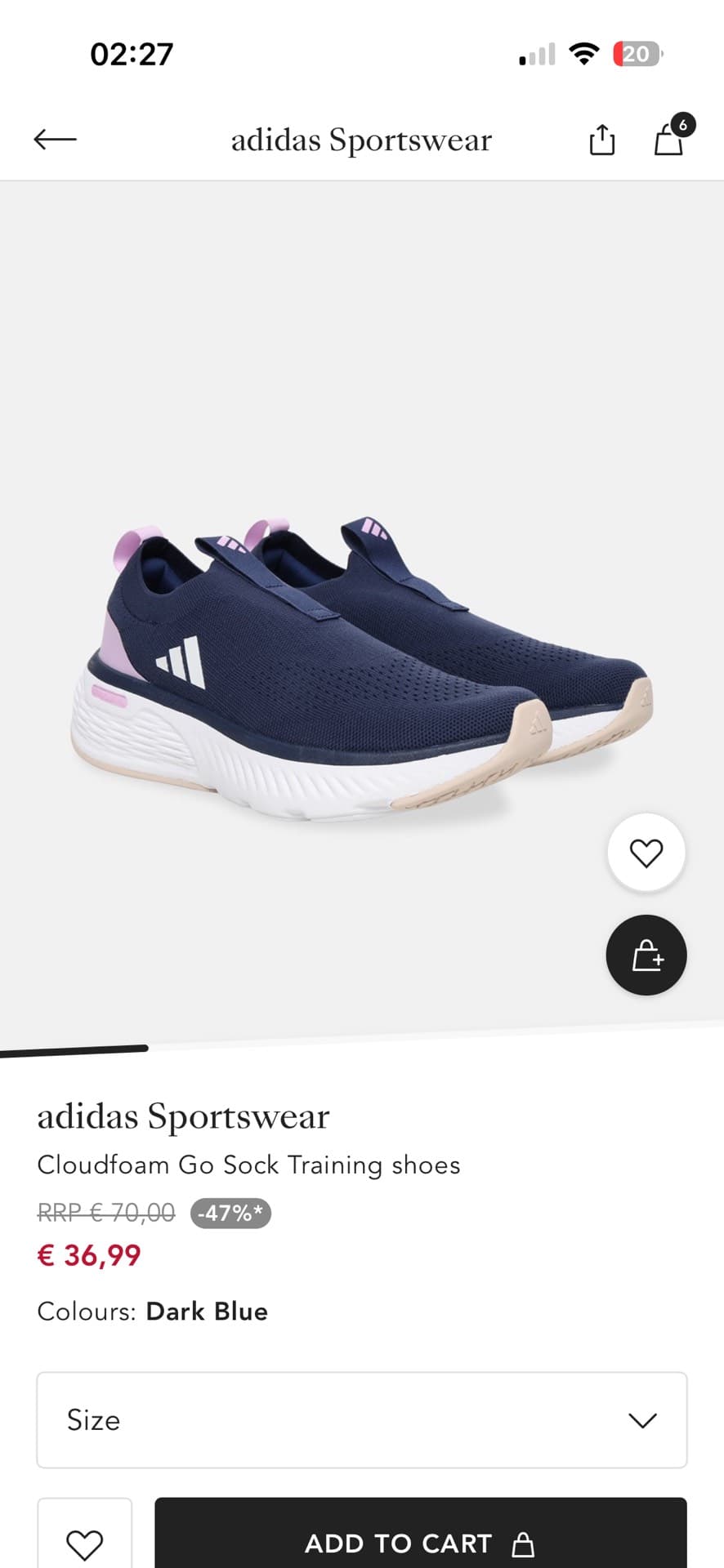 adidas Cloudfoam Go Training Shoes