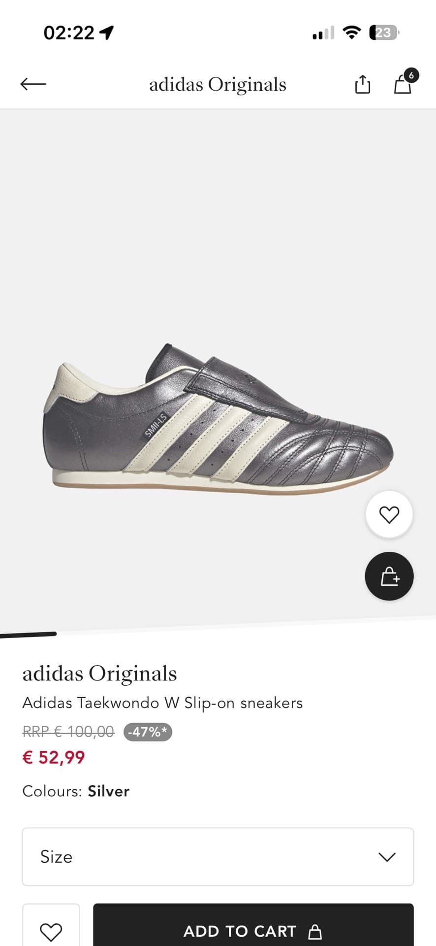Adidas Taekwondo Slip-on Sneakers