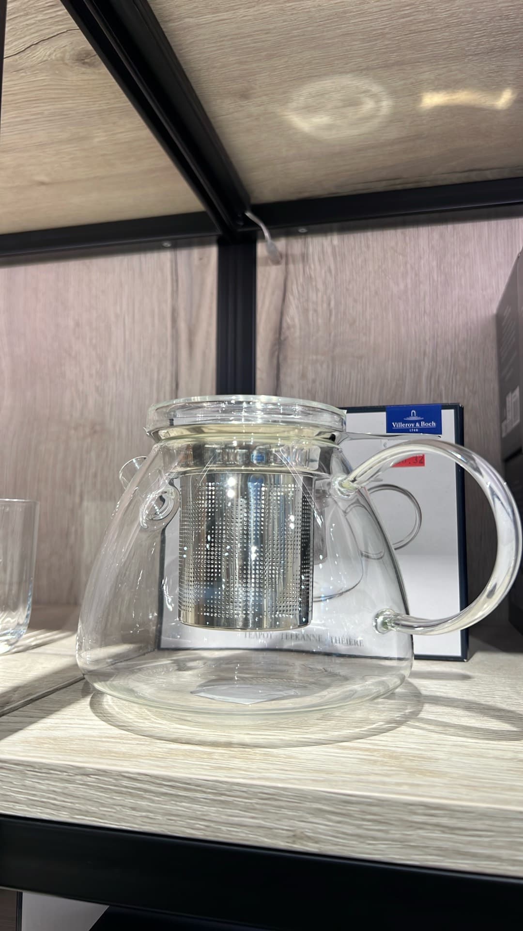 Elegant Glass Teapot