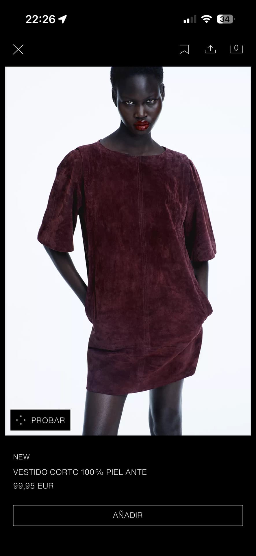Chic Suede Dress