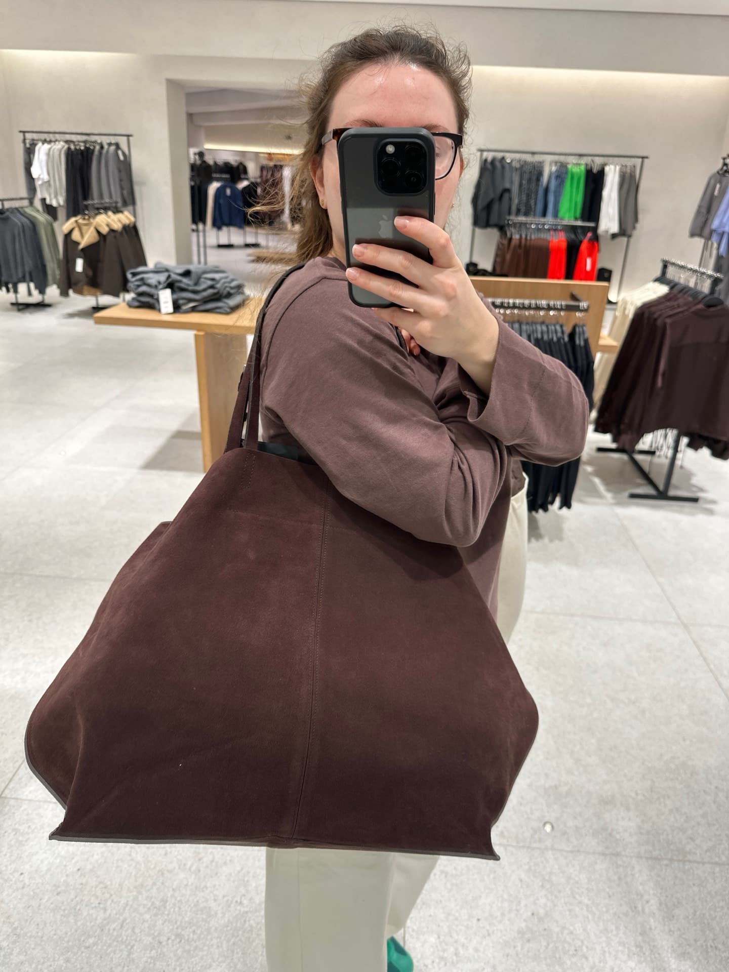 Chic Brown Tote Bag