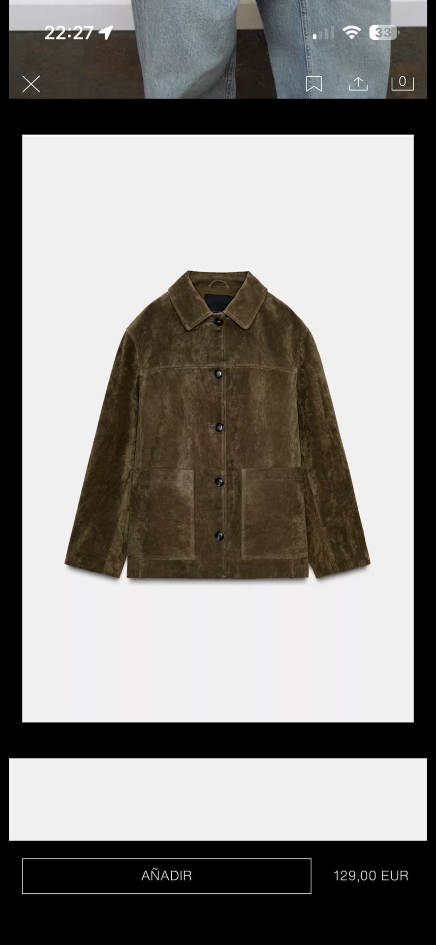 Trendy Olive Jacket