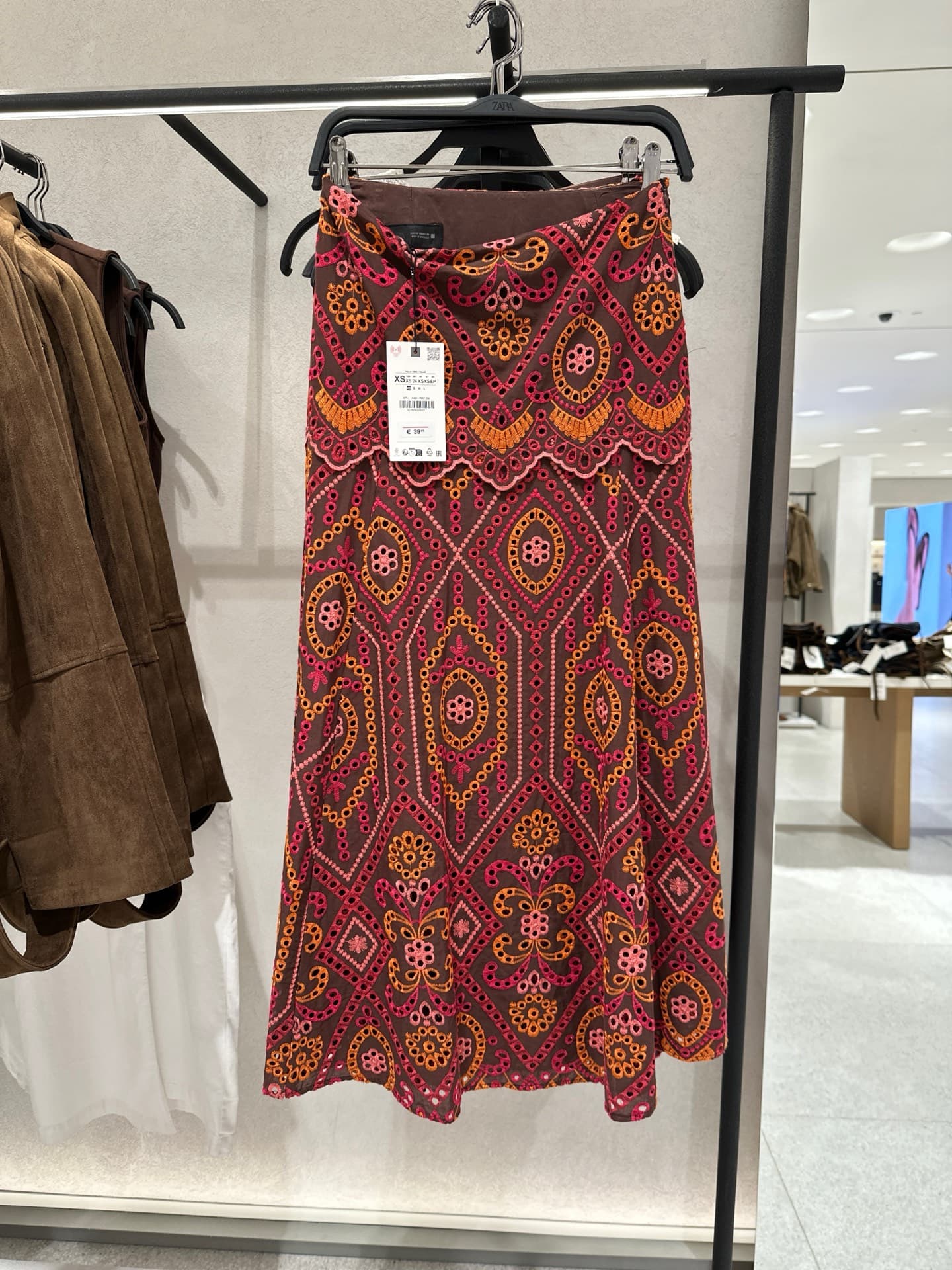 Vibrant Floral Skirt