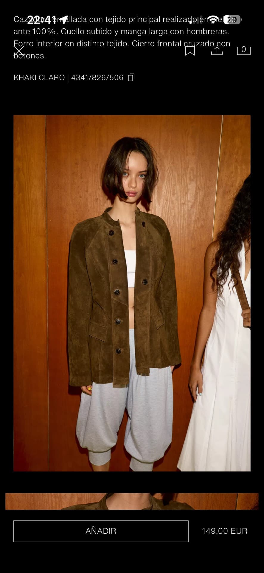 Chic Khaki Jacket