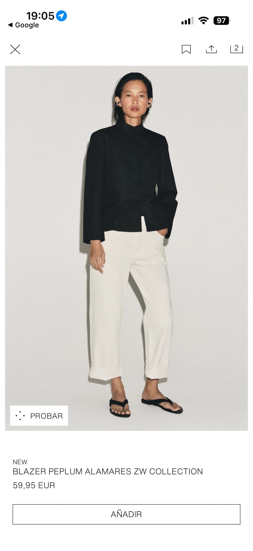 Chic Blazer Peplum