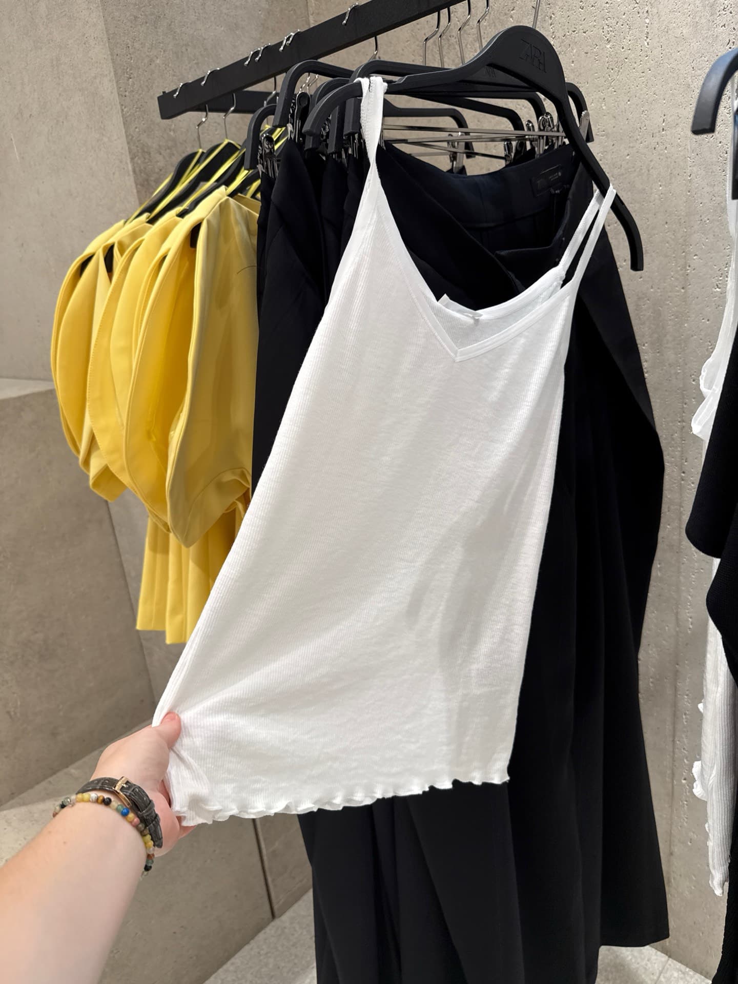 Chic White Cami Top