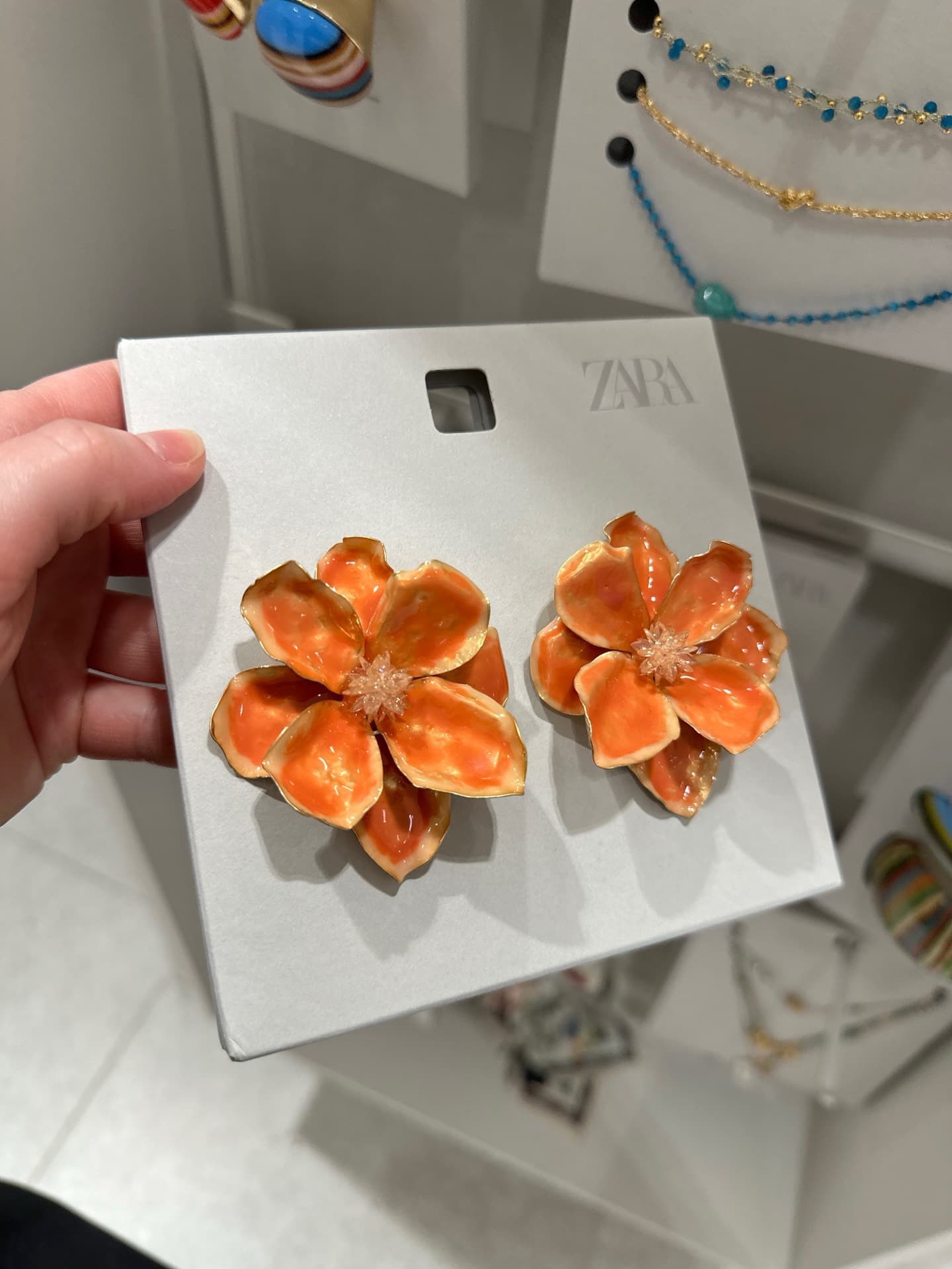 Zara Floral Earrings
