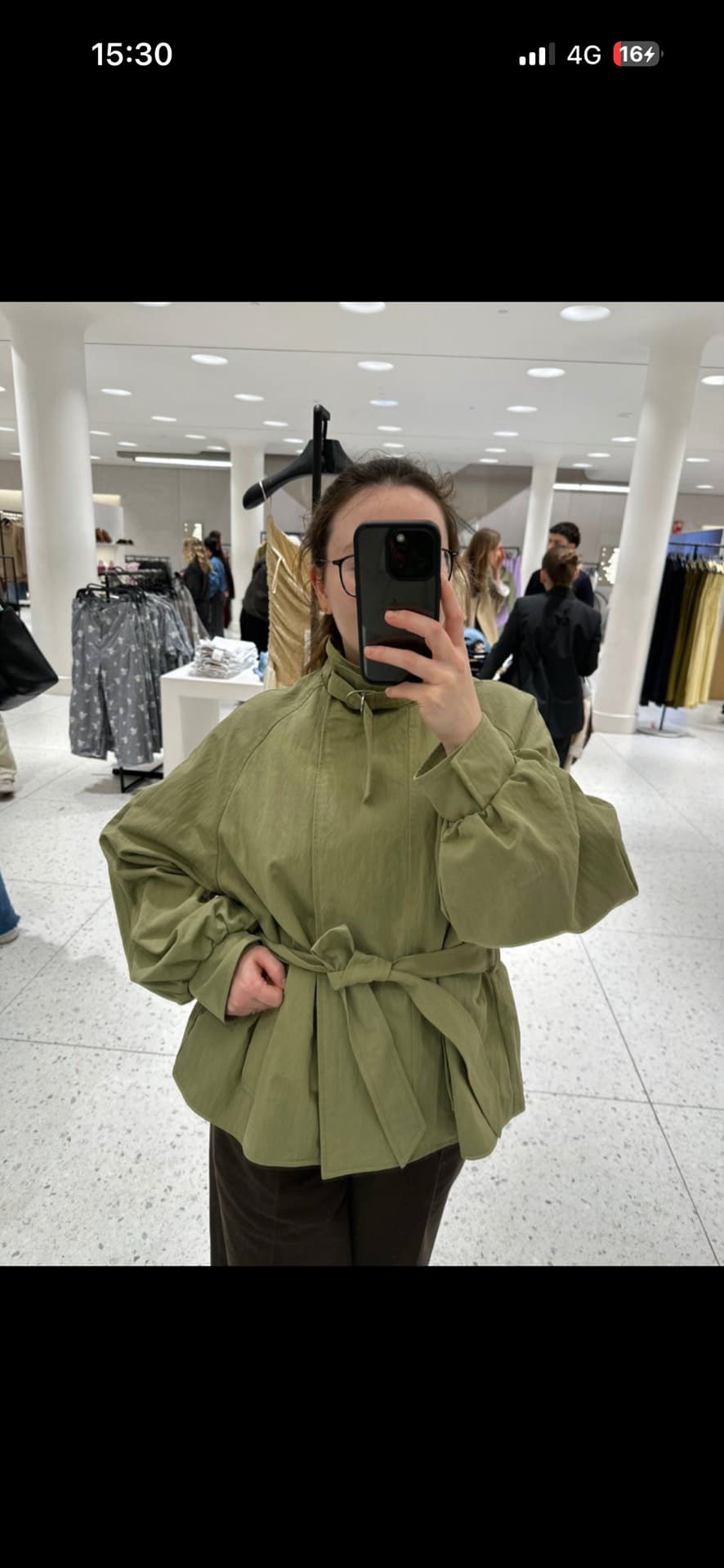 Trendy Green Blouse