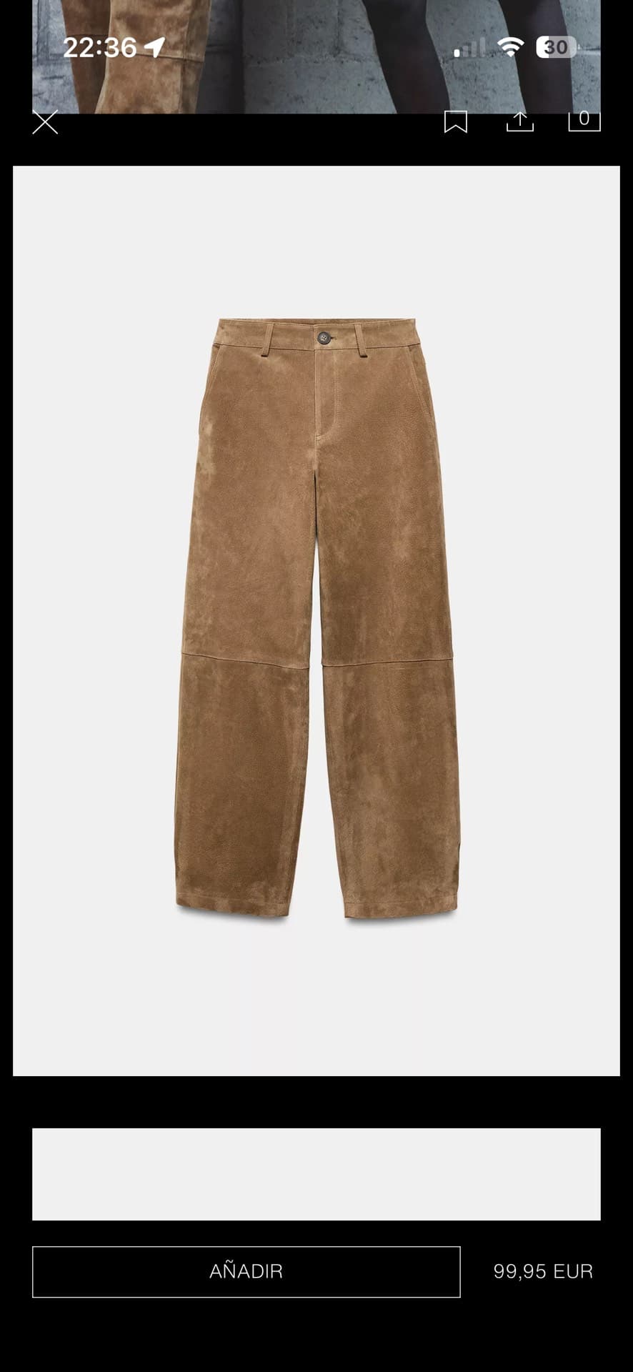 Chic Suede Trousers