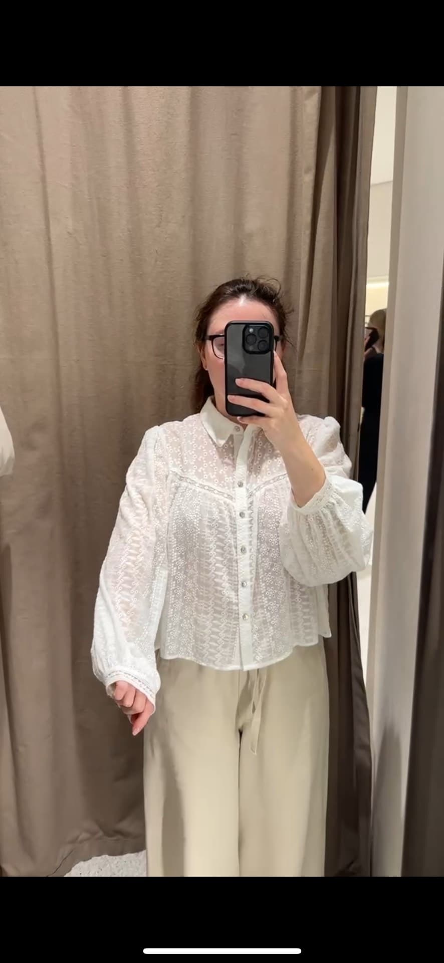 Trendy White Blouse