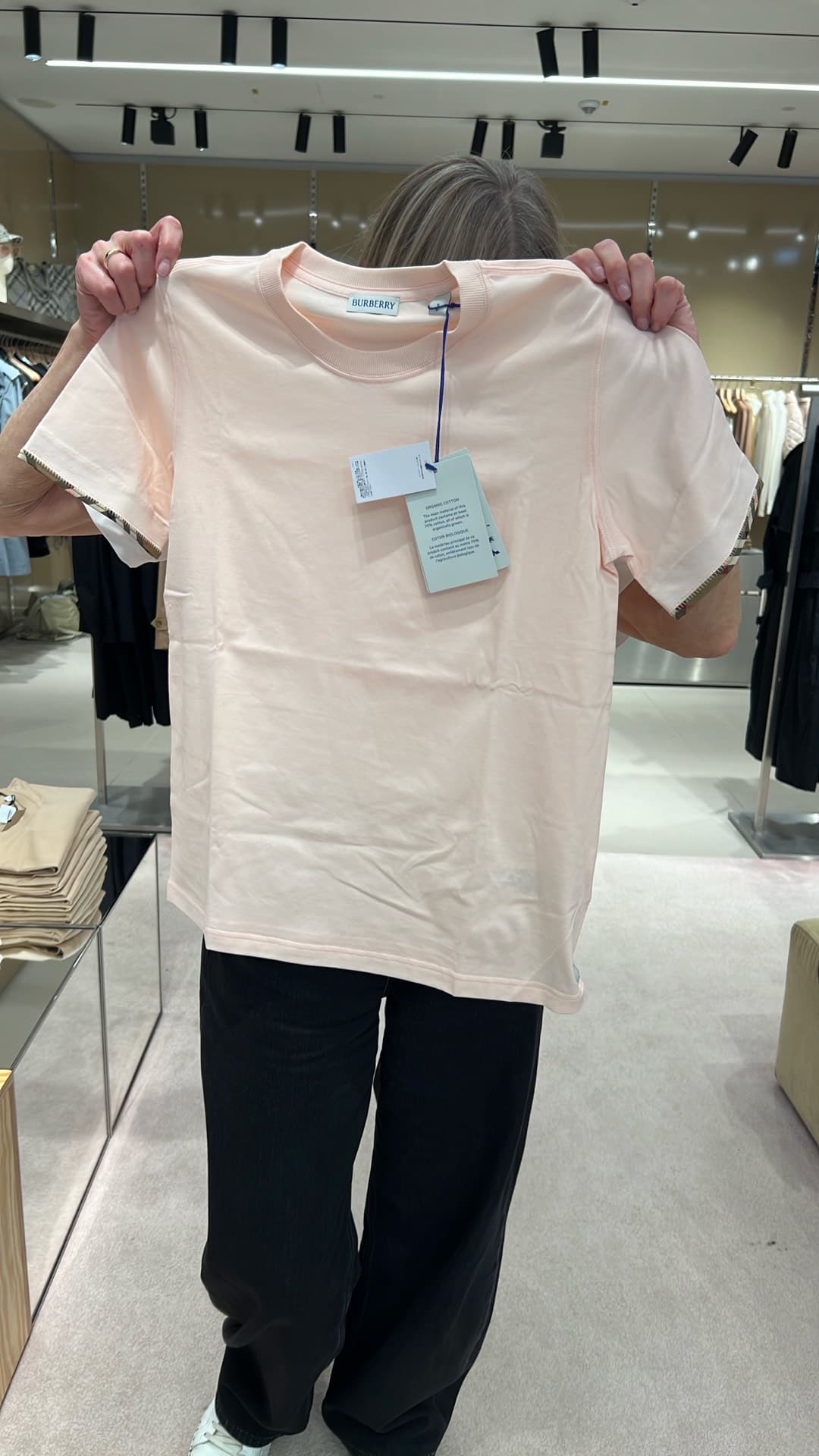 Burberry Pink T-Shirt