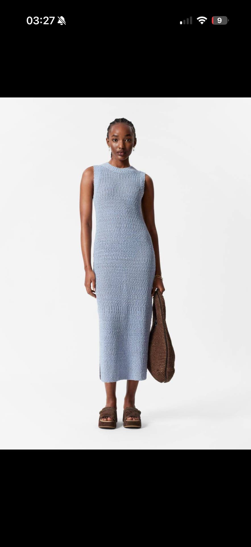 Trendy Knitted Midi Dress