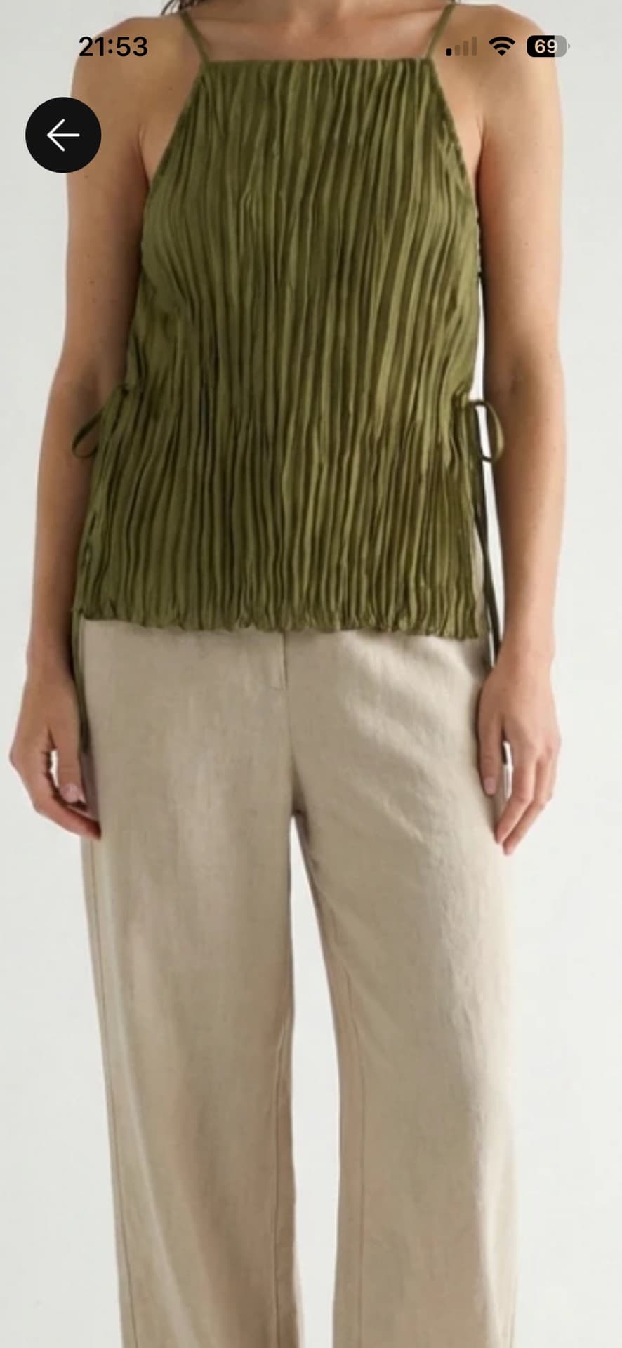 Trendy Pleated Top