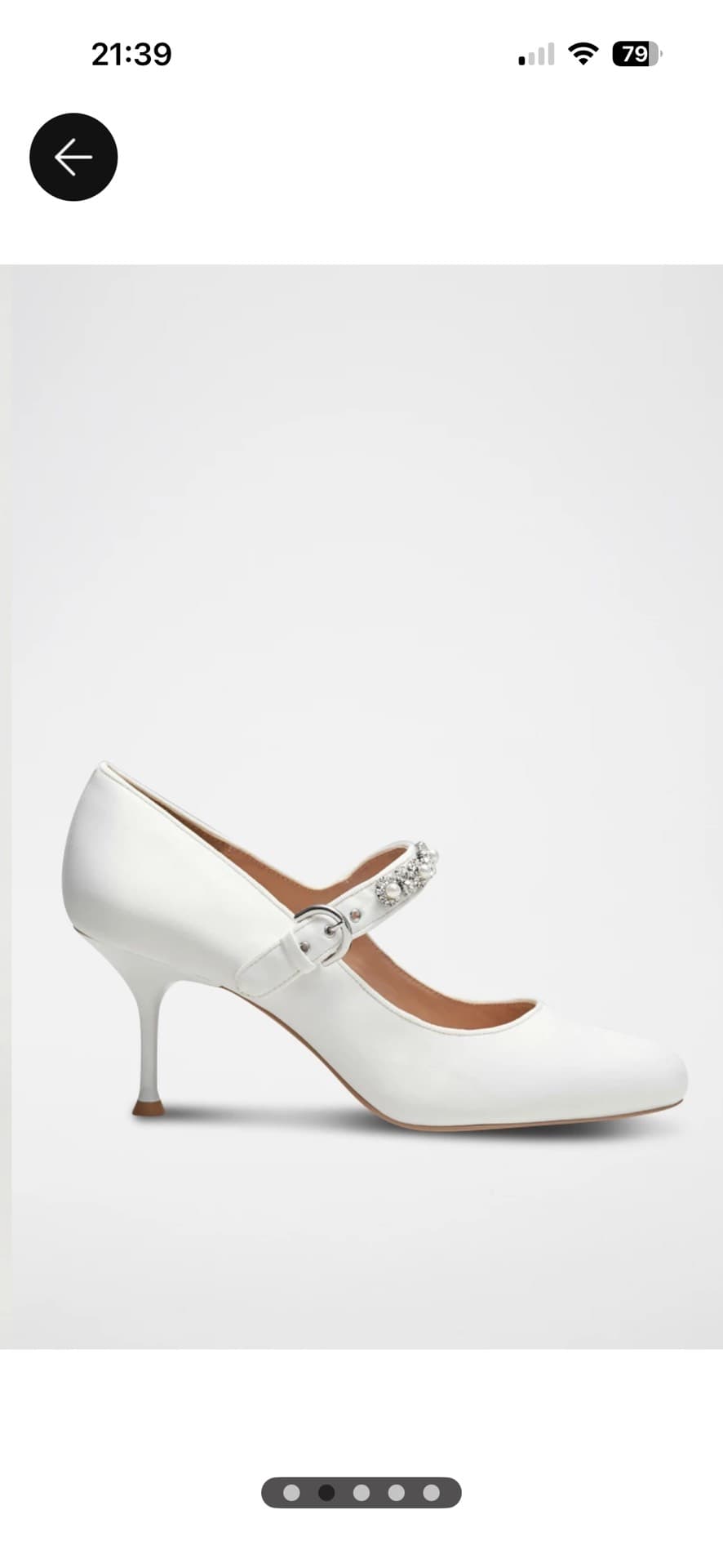 Elegant White Heels