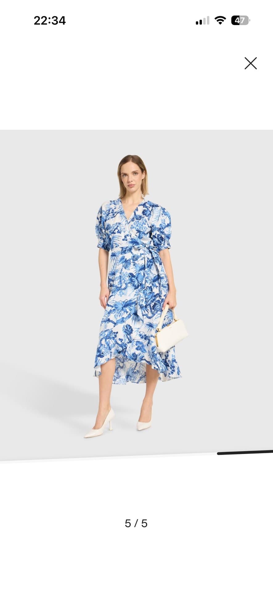 Floral Wrap Maxi Dress