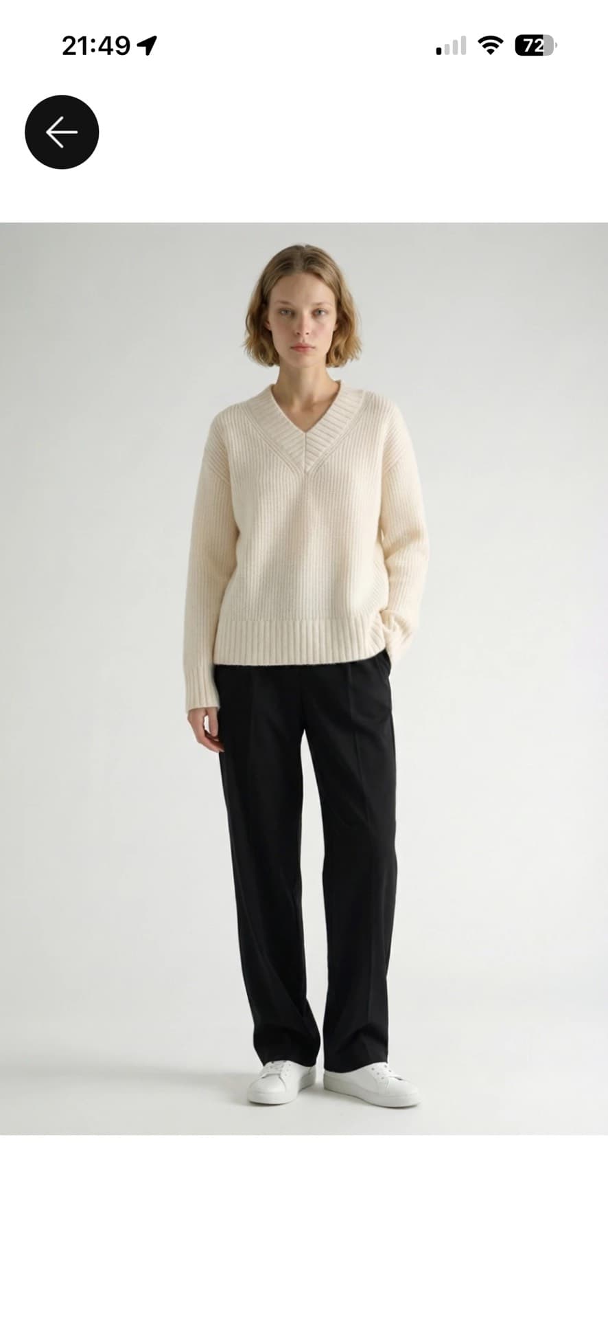 Chic V-Neck Sweater
