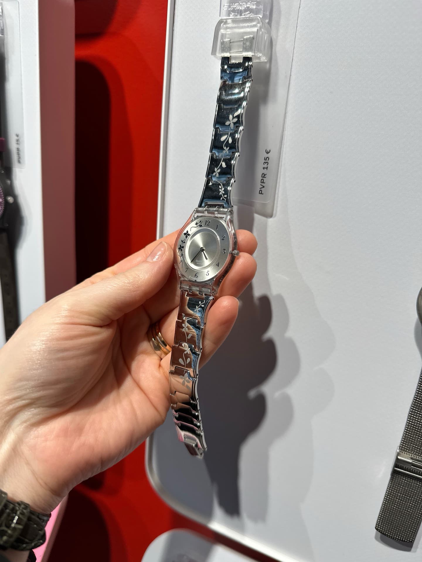 Floral Pattern Watch