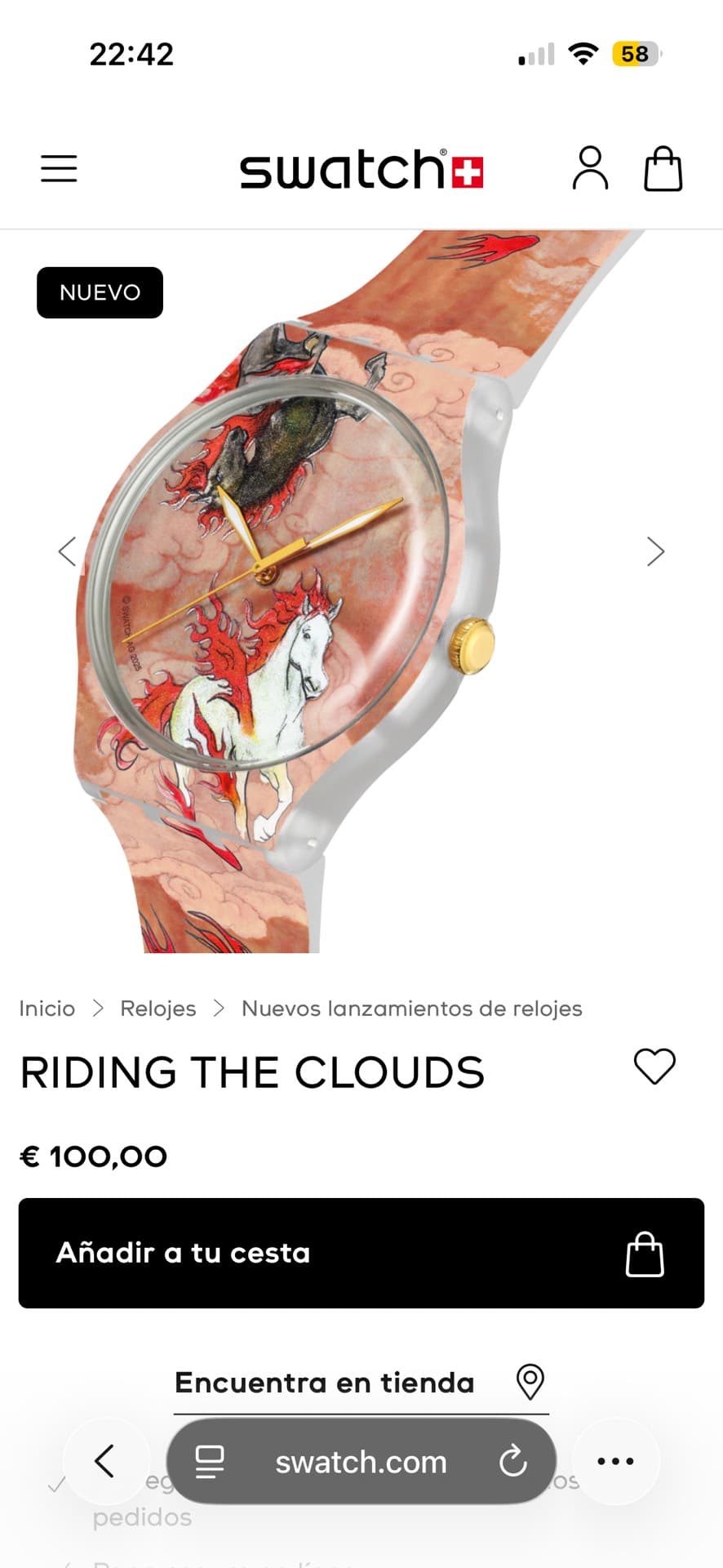 Riding the Clouds Watch