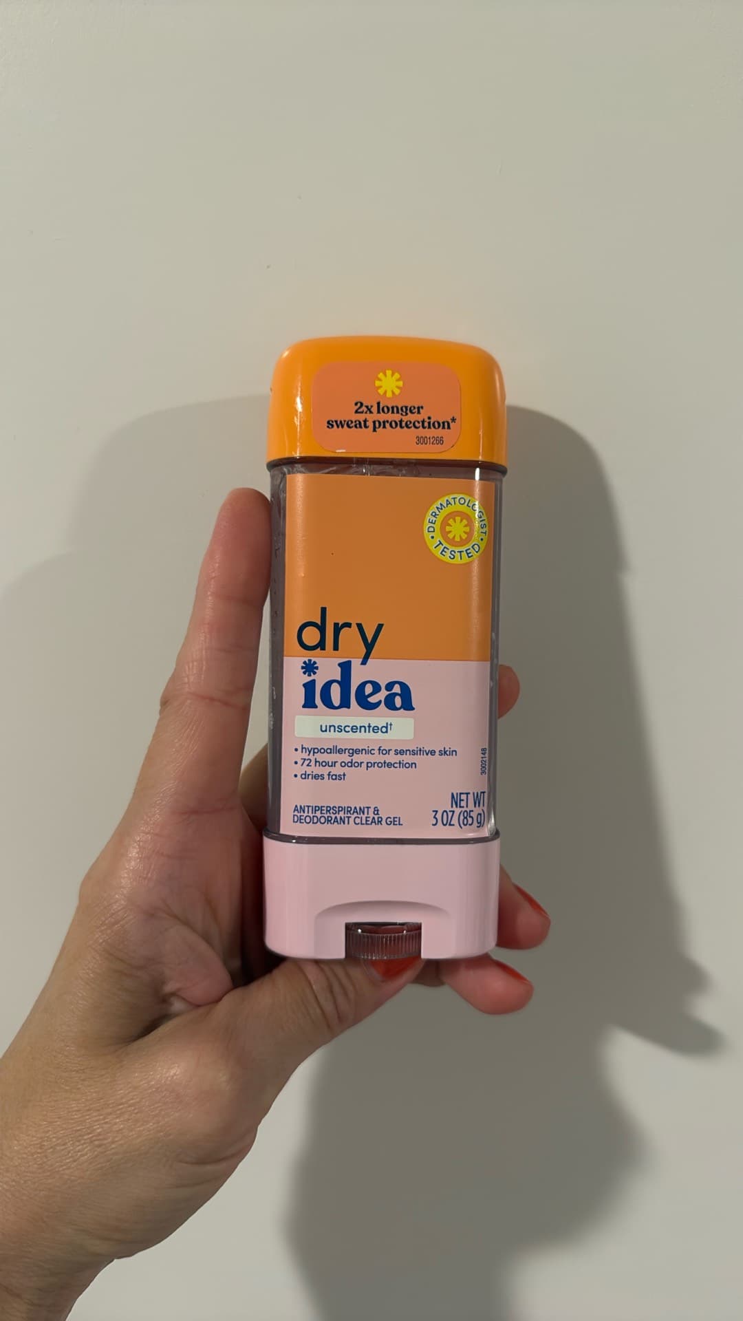 Dry Idea Unscented Deodorant