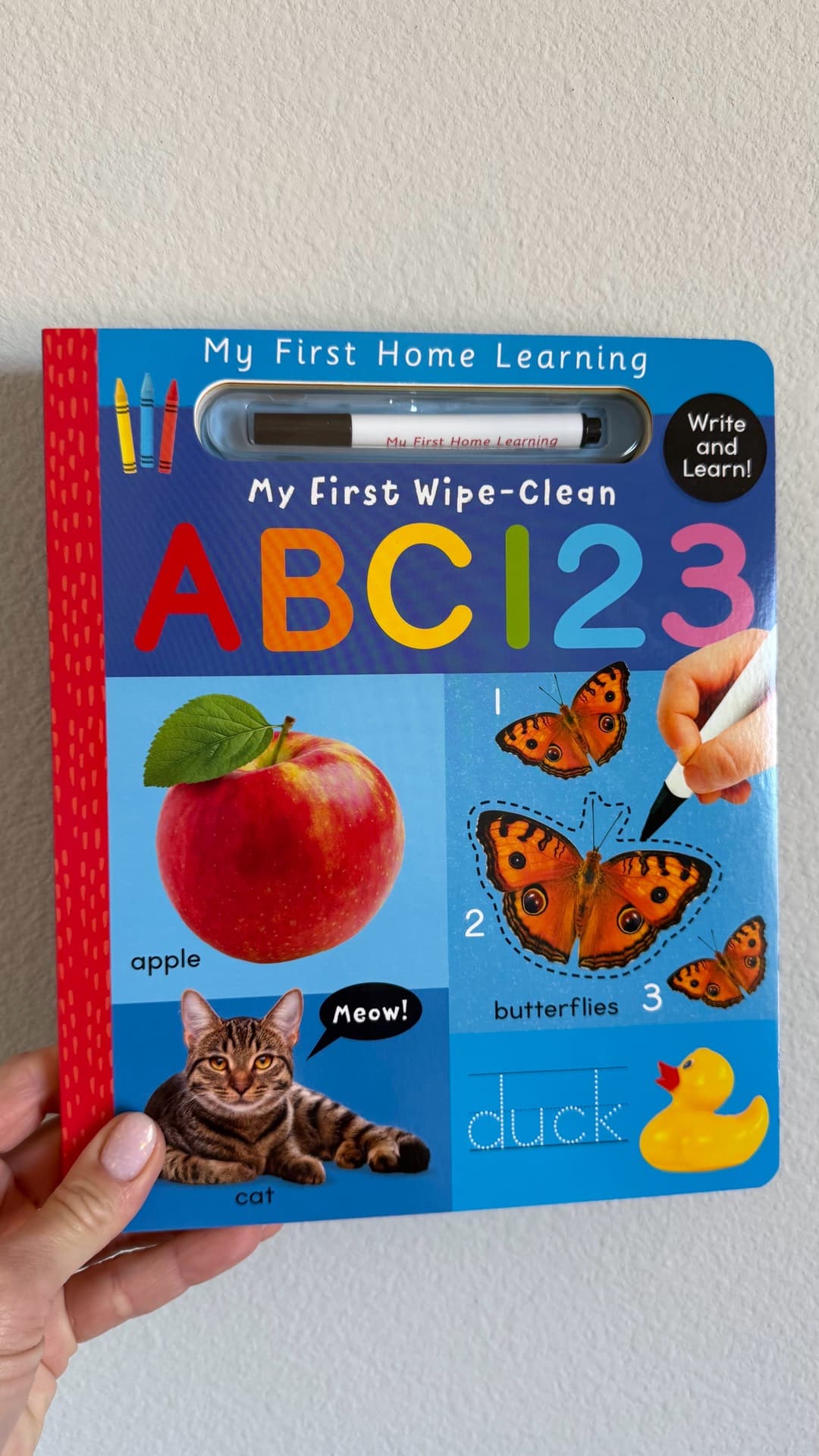 My First Wipe-Clean ABC123