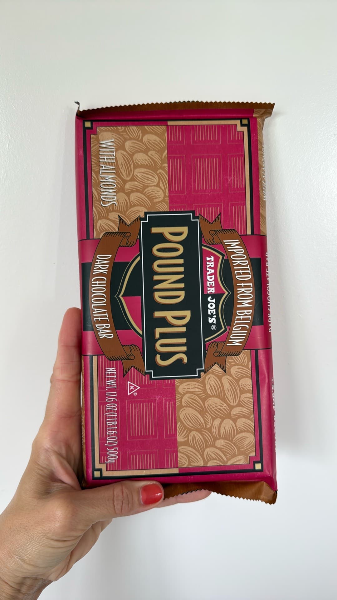 Trader Joe's Pound Plus Dark Chocolate