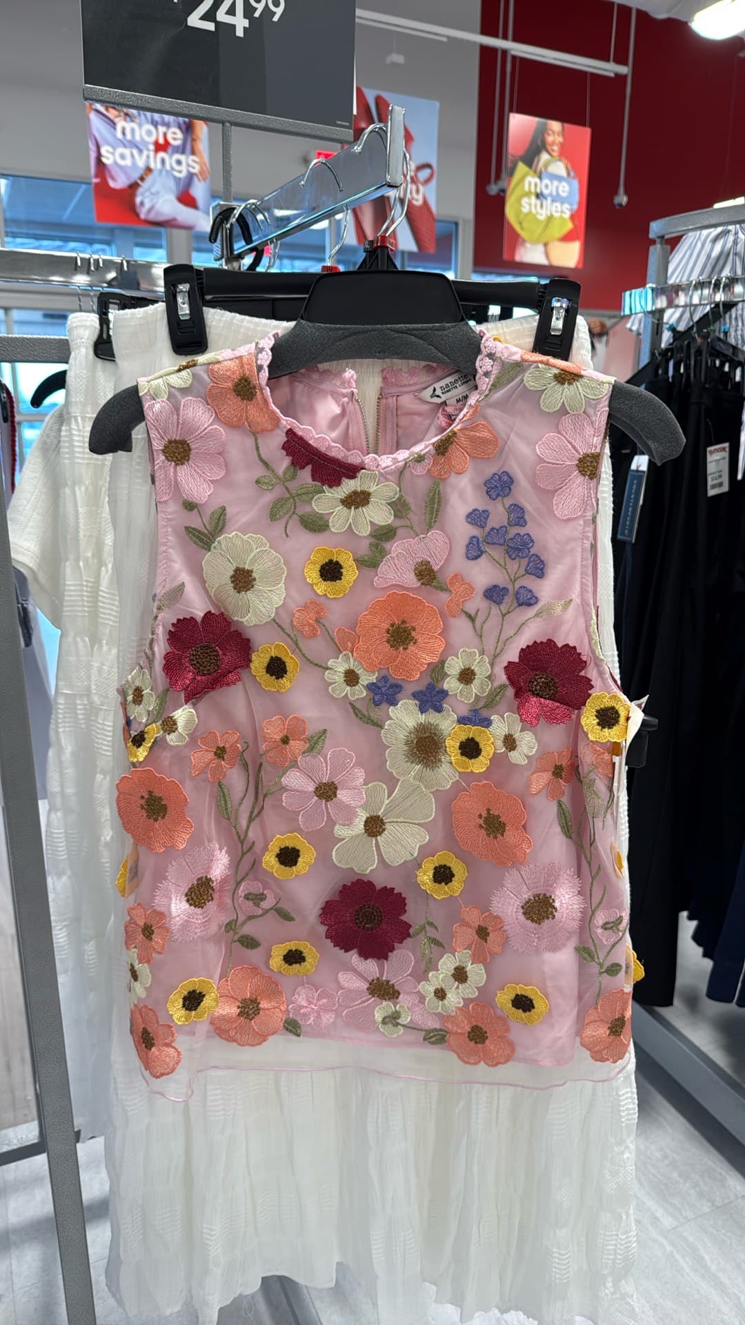 Floral Embroidered Dress
