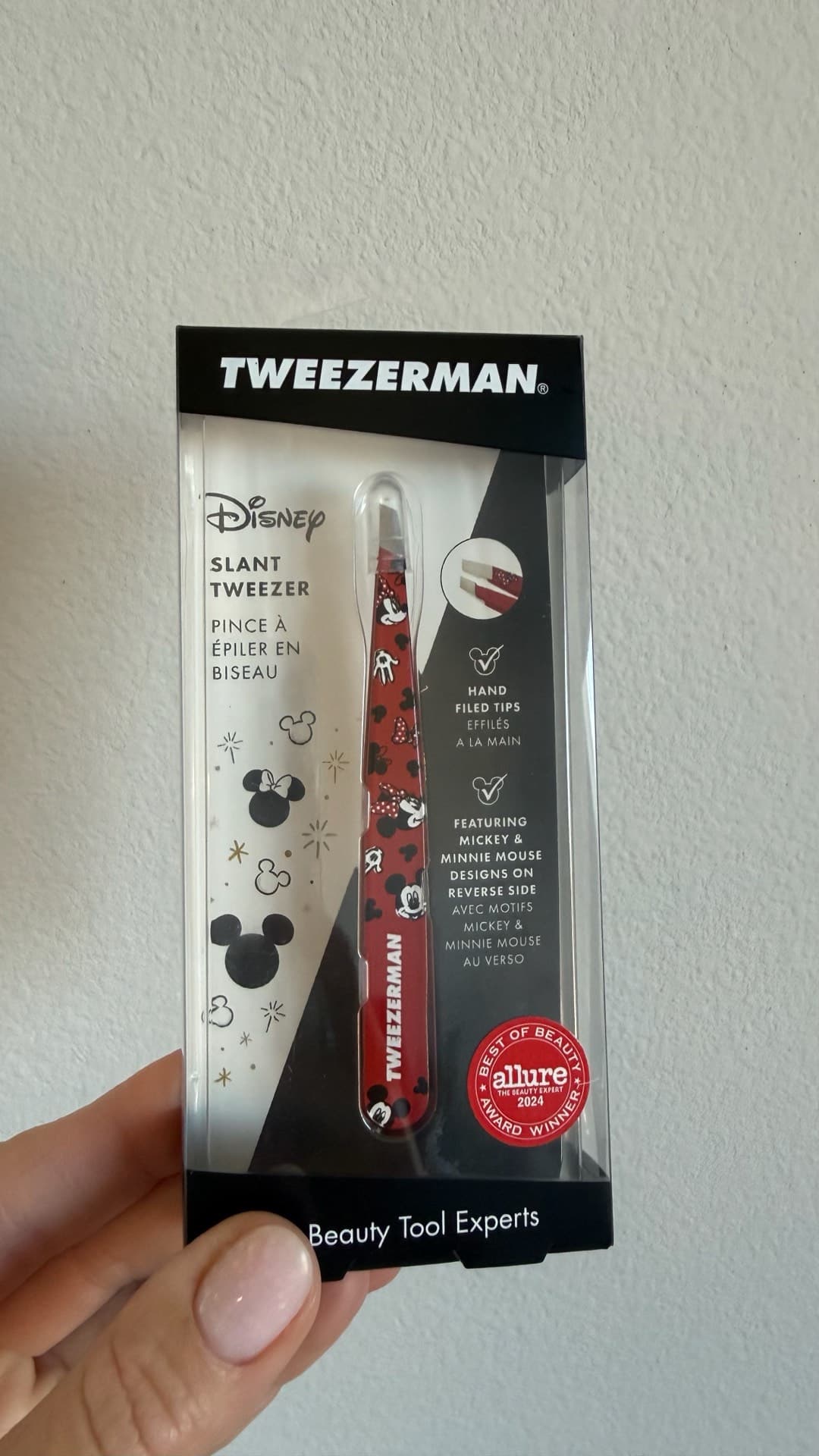 Disney Tweezerman Slant Tweezer