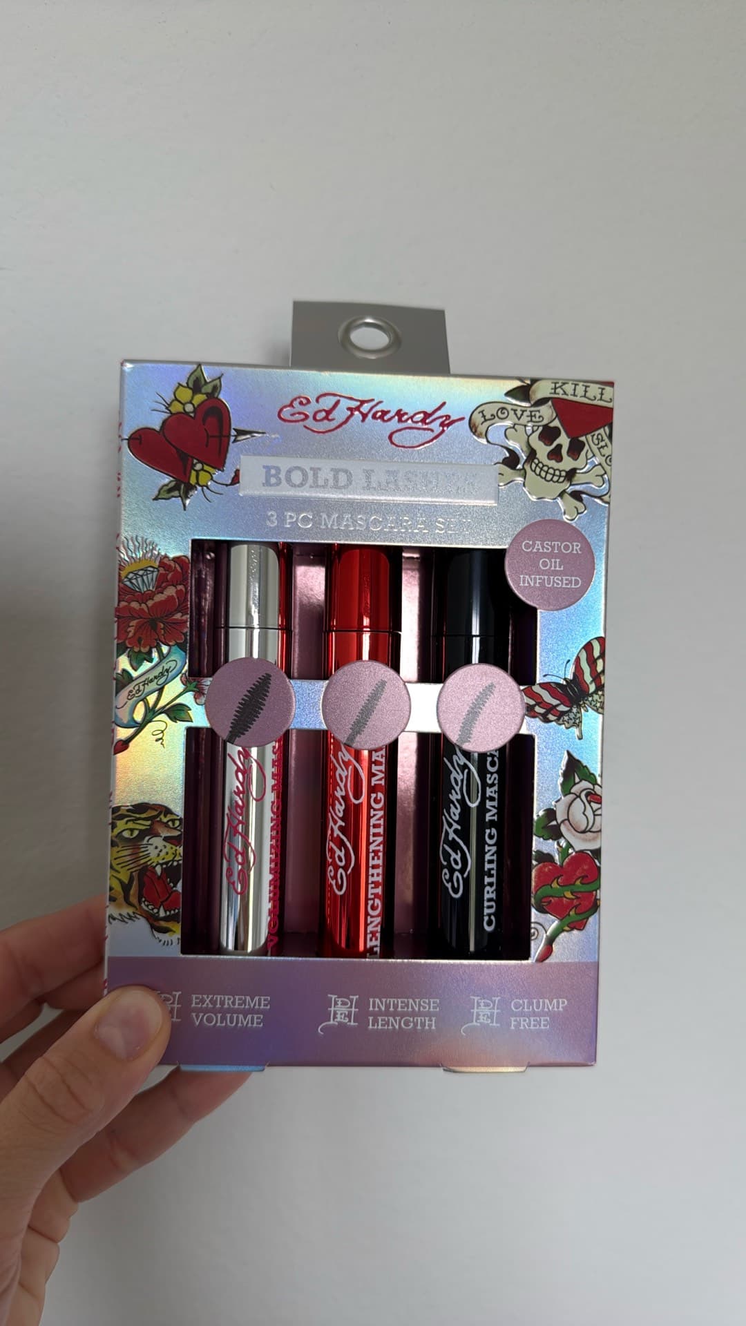 Ed Hardy Bold Lash Mascara Set