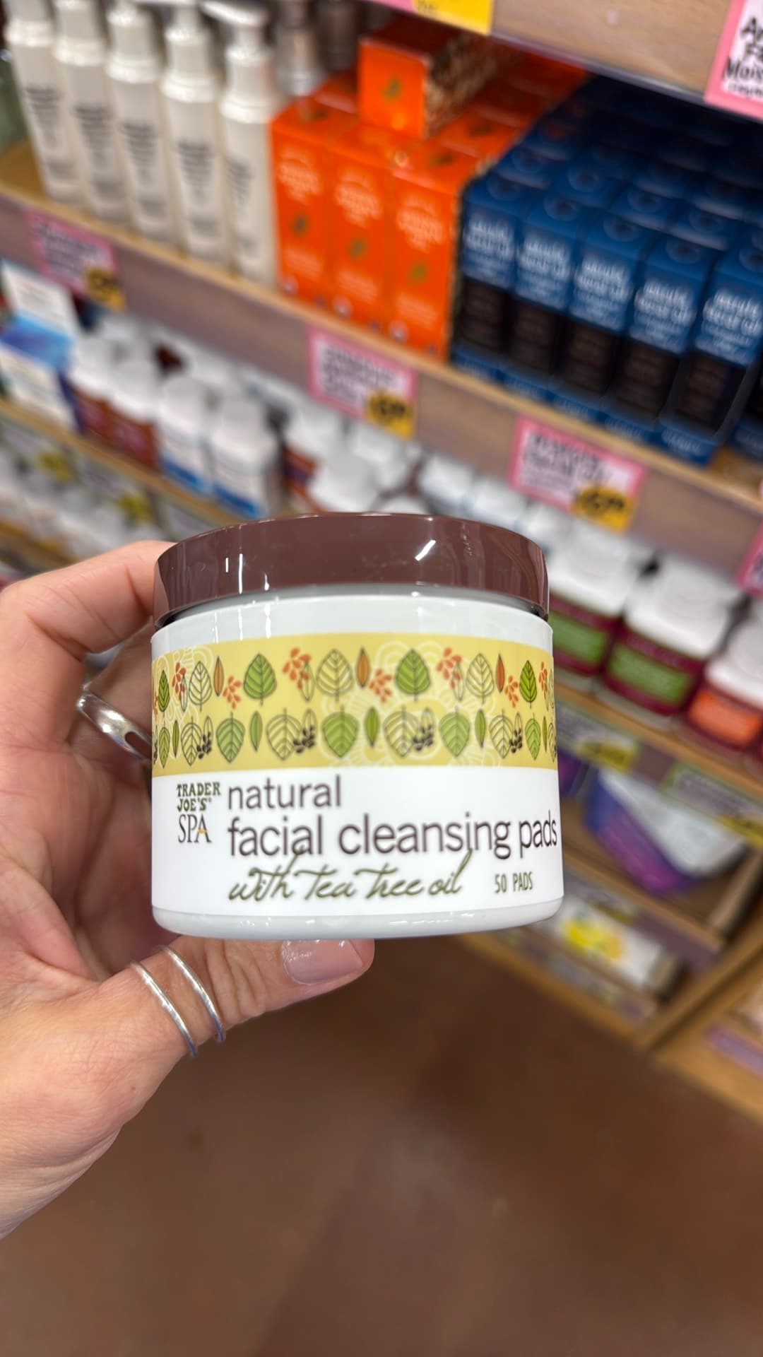 Natural Facial Cleansing Pads