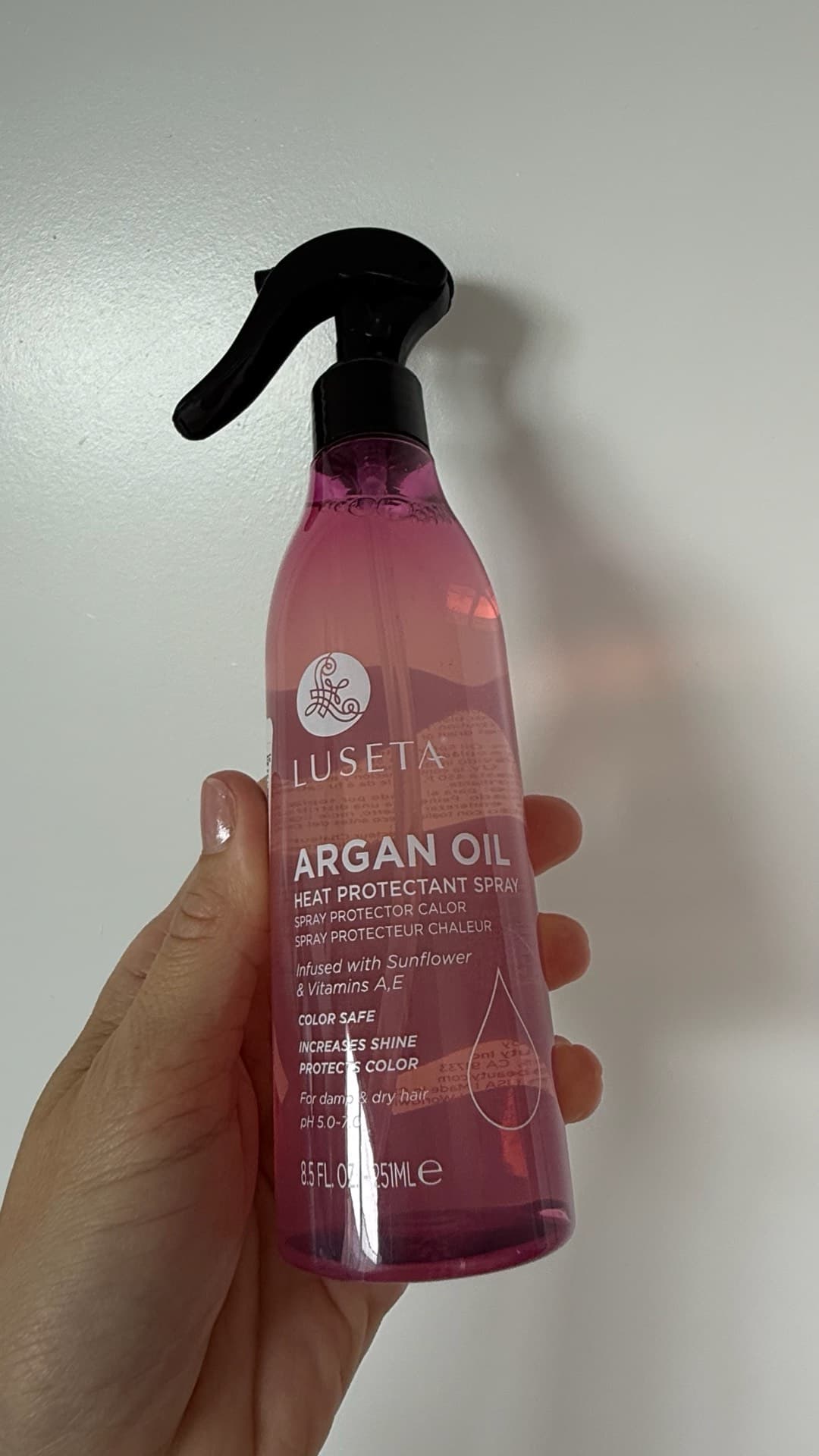 Luseta Argan Oil Heat Protectant Spray