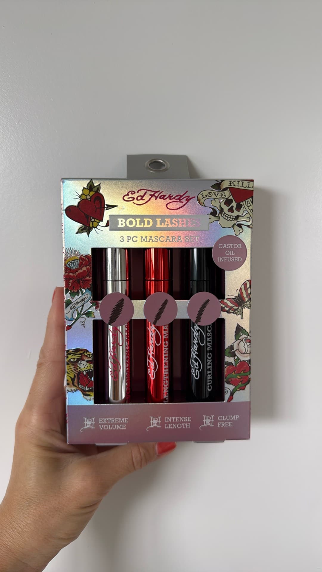 Ed Hardy Bold Lashes Mascara Set