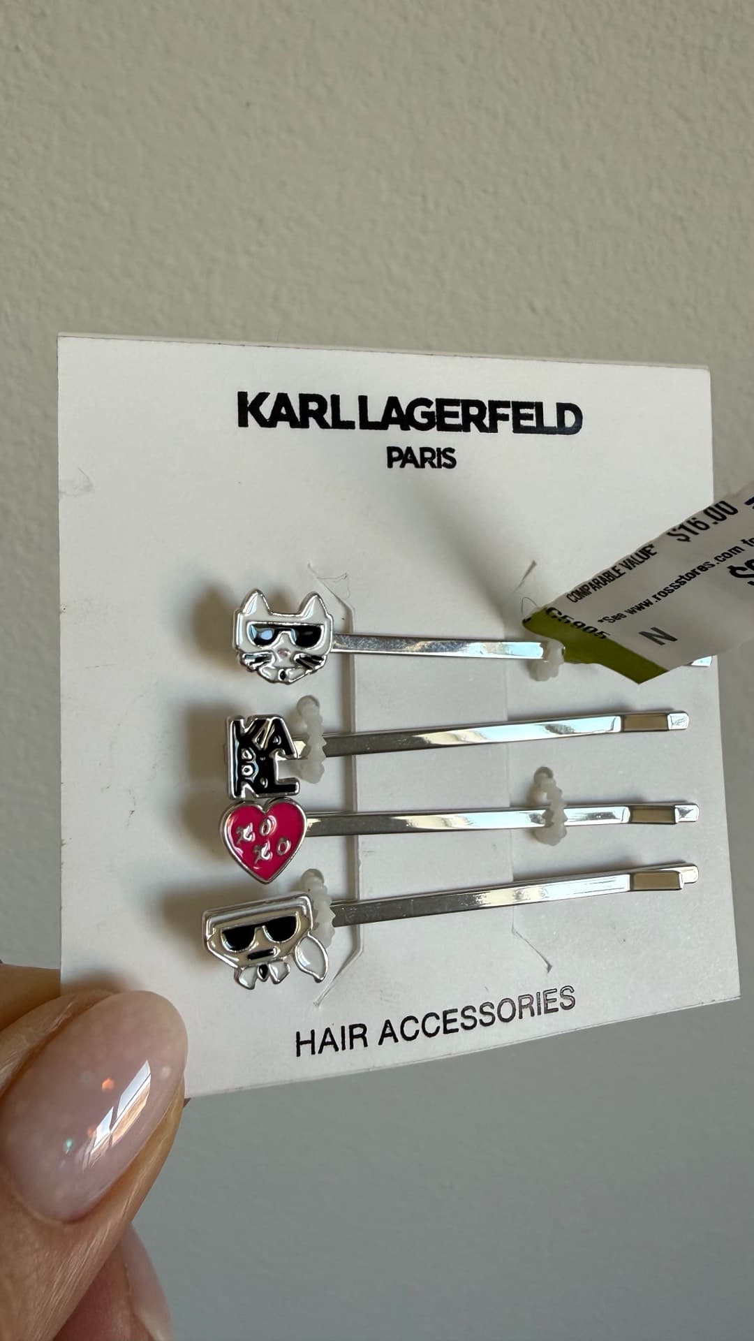 Karl Lagerfeld Hairpins Set