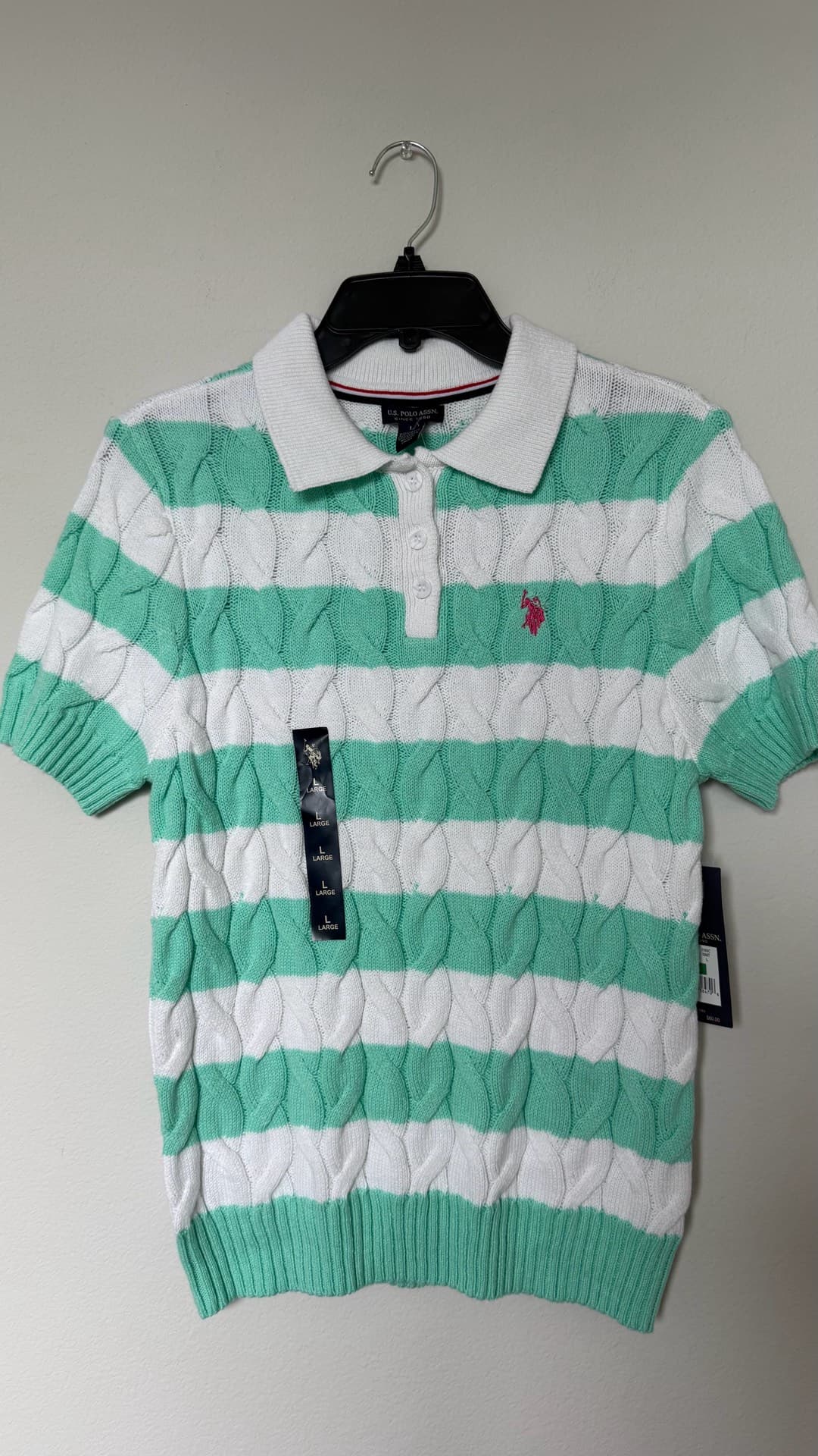 U.S. Polo Assn. Striped Polo Shirt