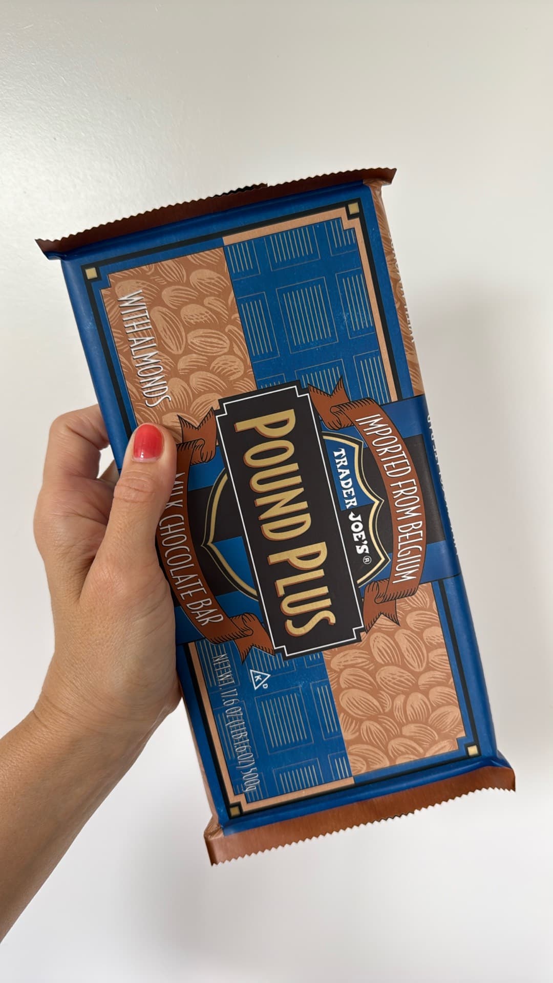 Trader Joe's Pound Plus Milk Chocolate Bar
