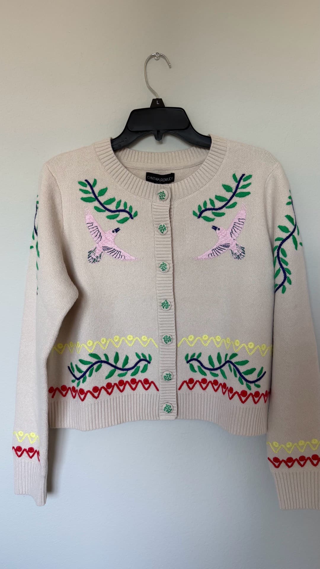 Charming Floral Cardigan