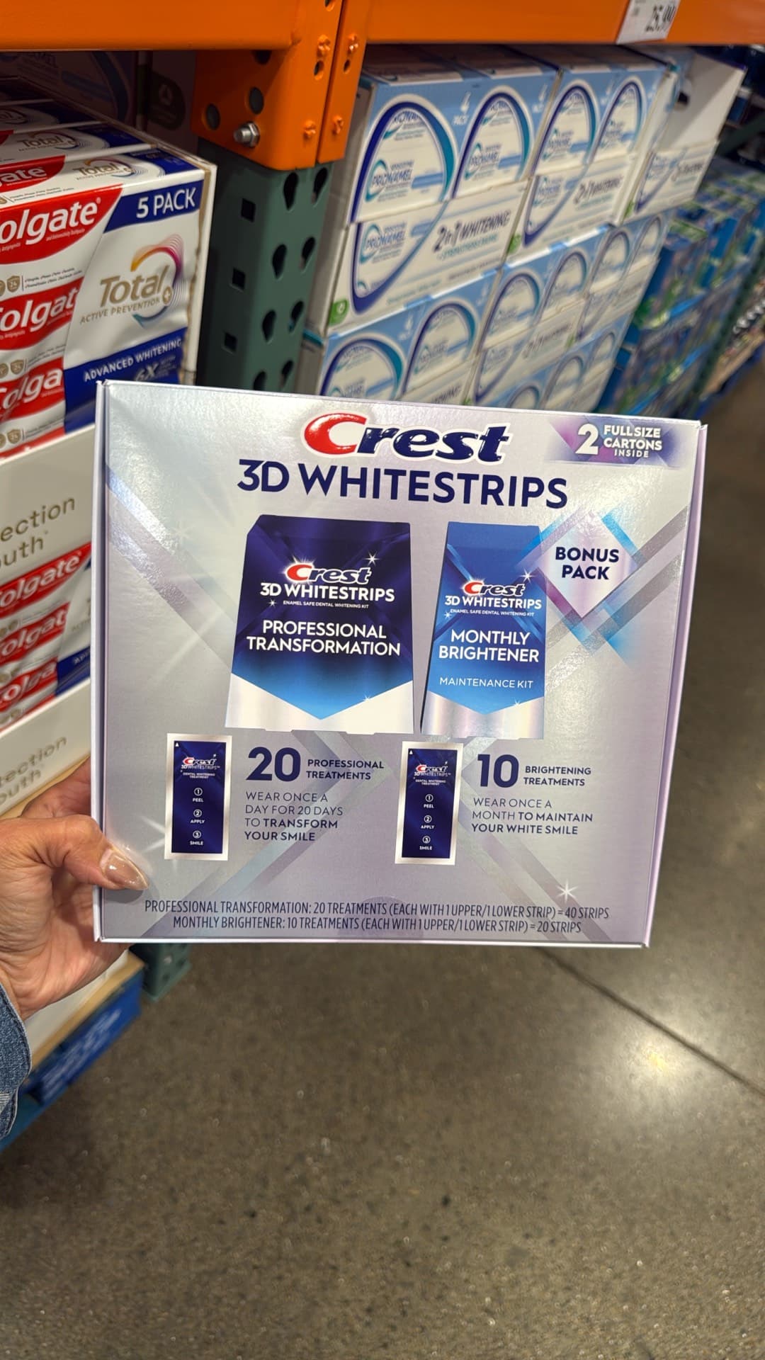Crest 3D Whitestrips
