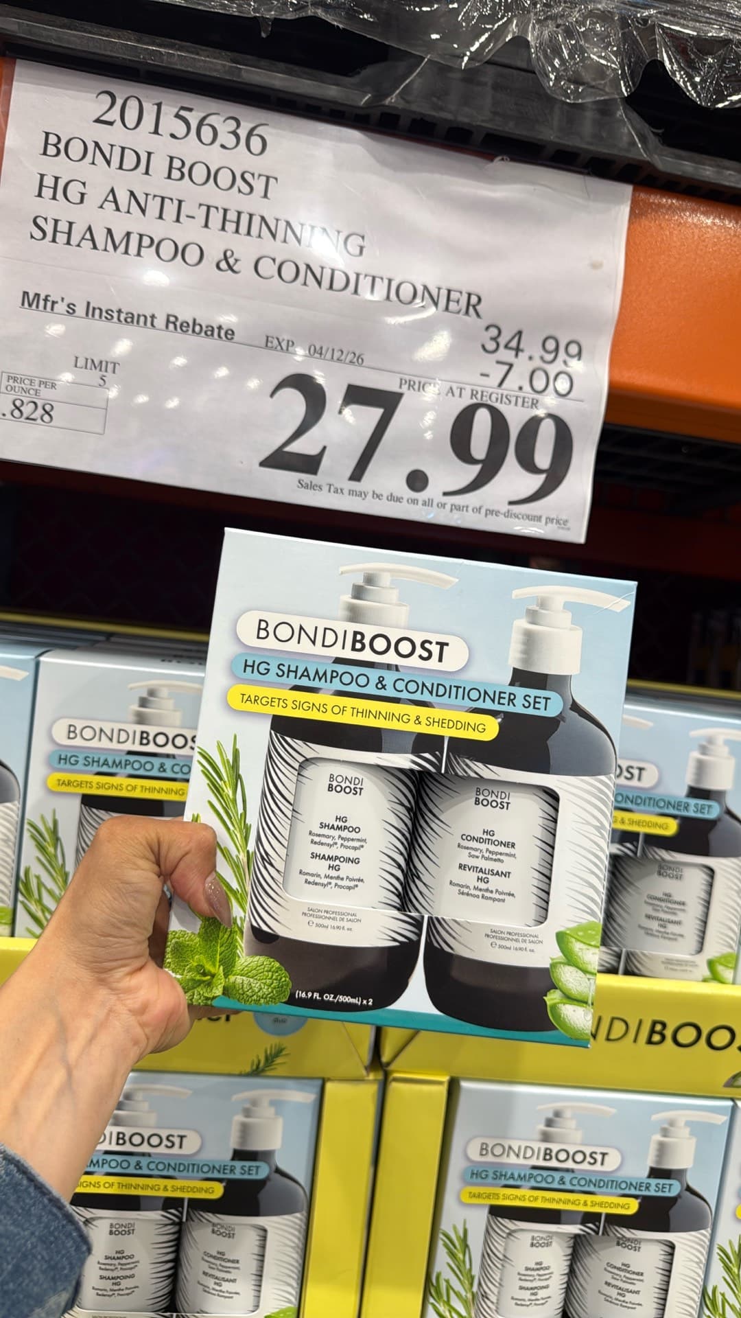 Bondi Boost Anti-Thinning Shampoo & Conditioner Set