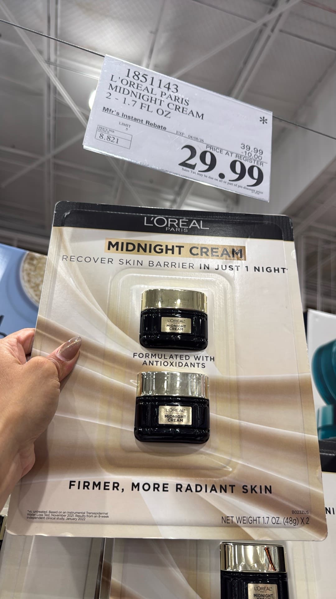 L'Oreal Paris Midnight Cream
