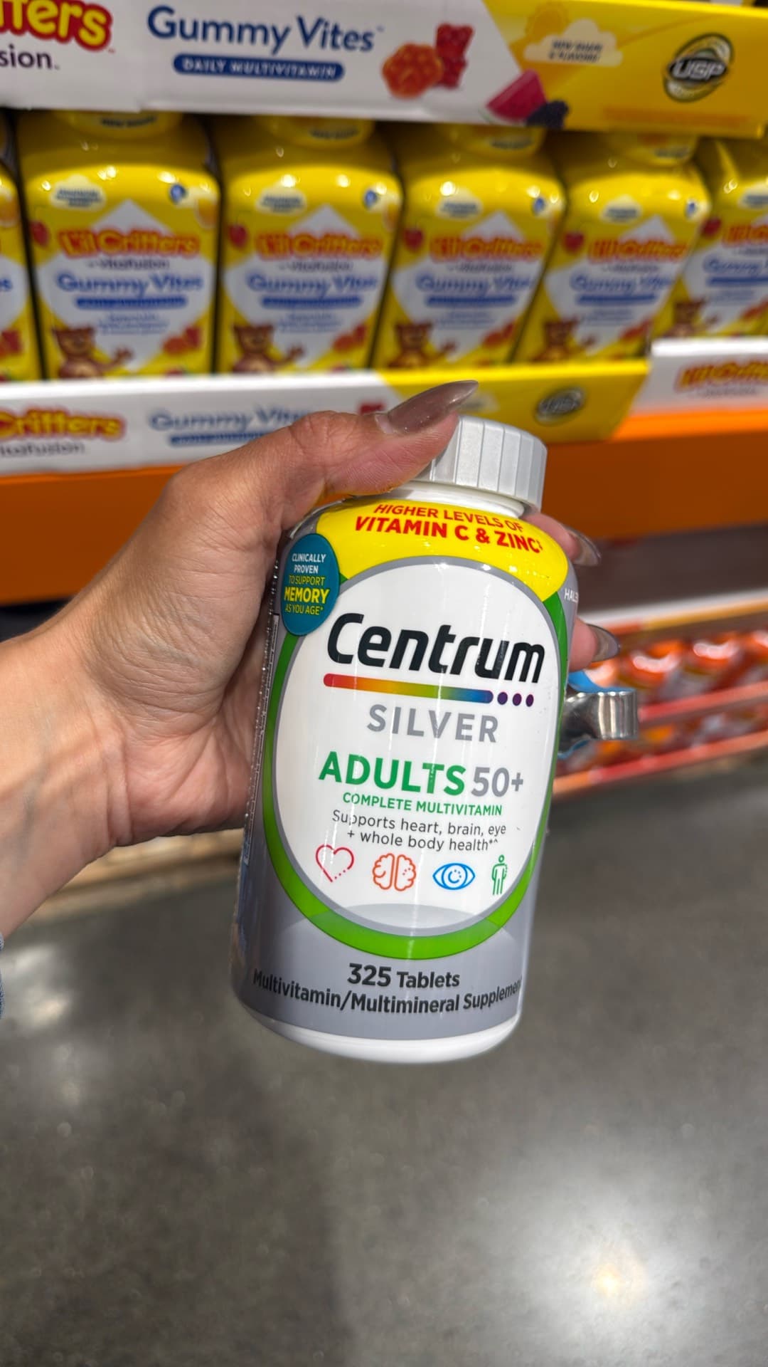 Centrum Silver Multivitamin for Adults 50+