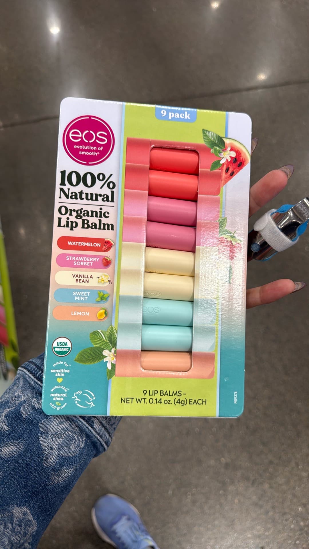 EOS Organic Lip Balm Set