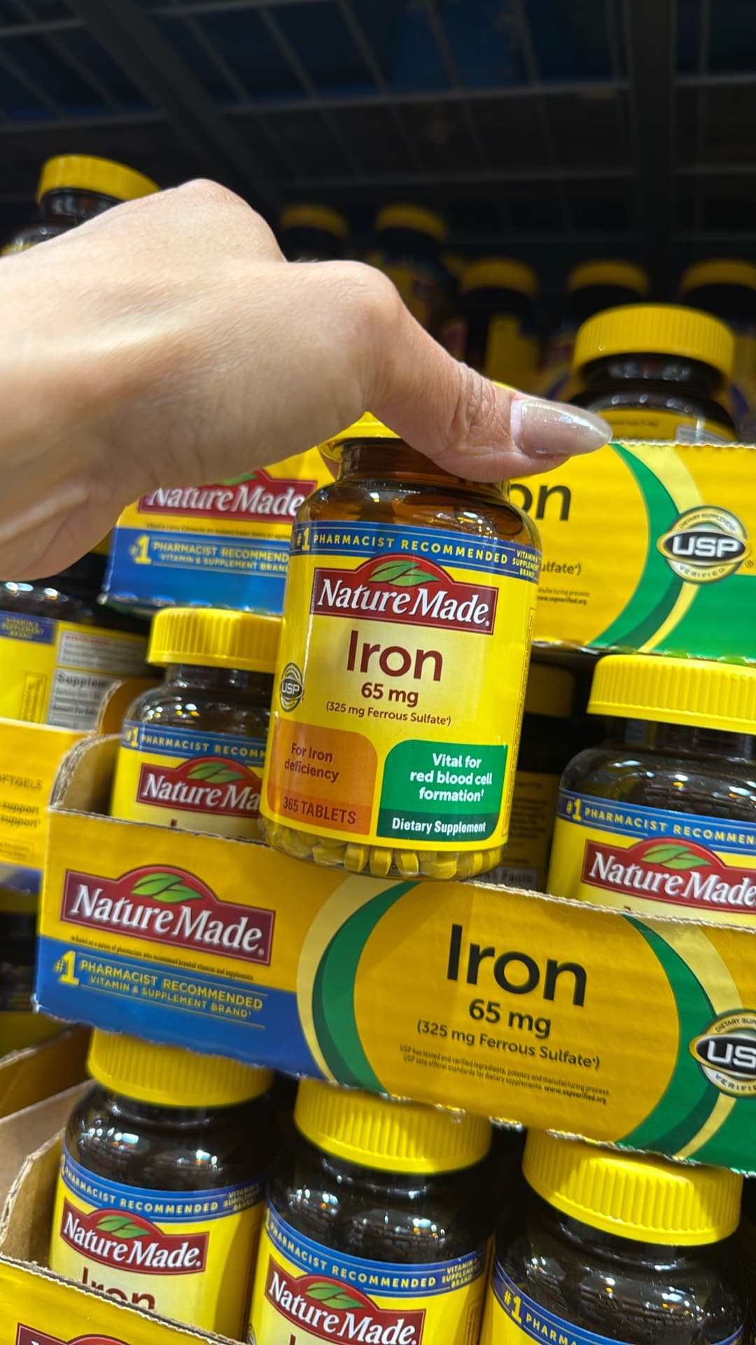 Nature Made Iron Supplements
