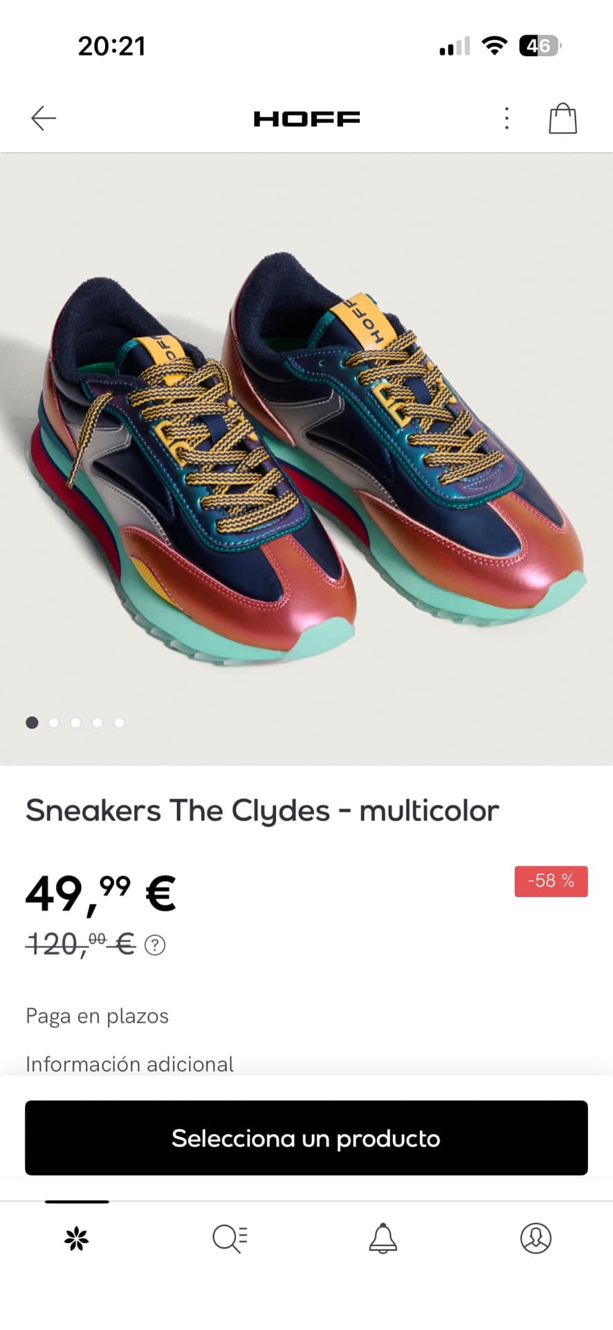 Colorful The Clydes Sneakers