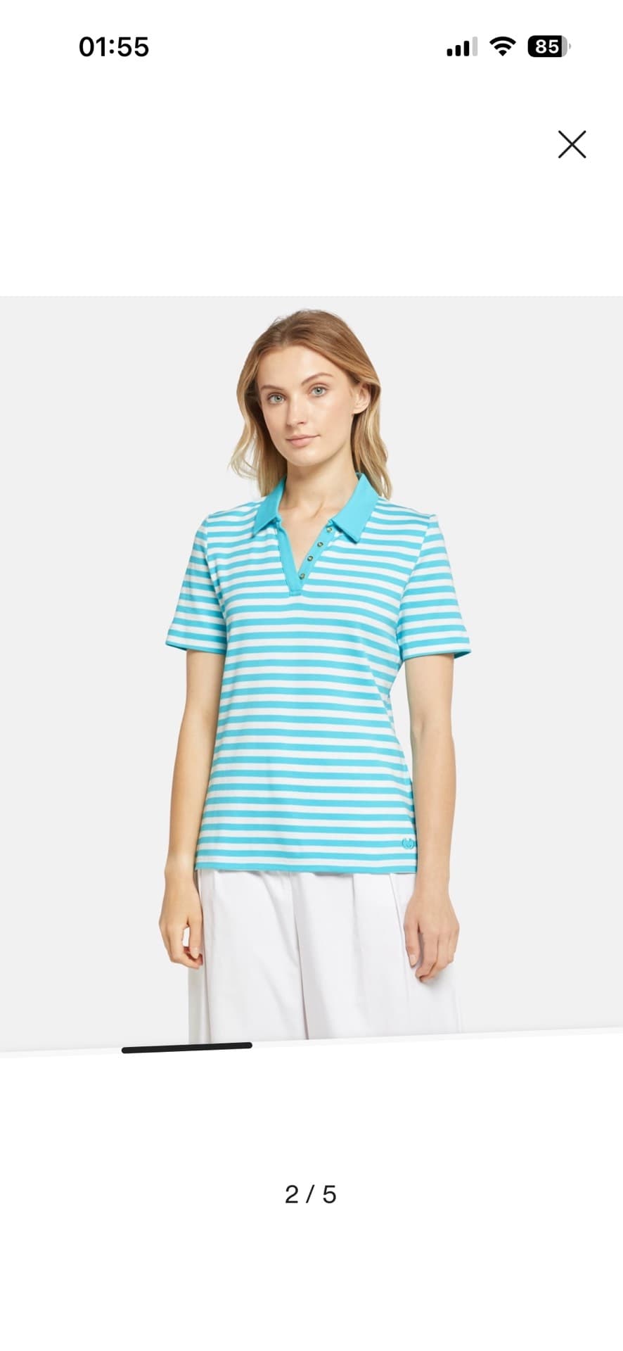 Trendy Striped Polo