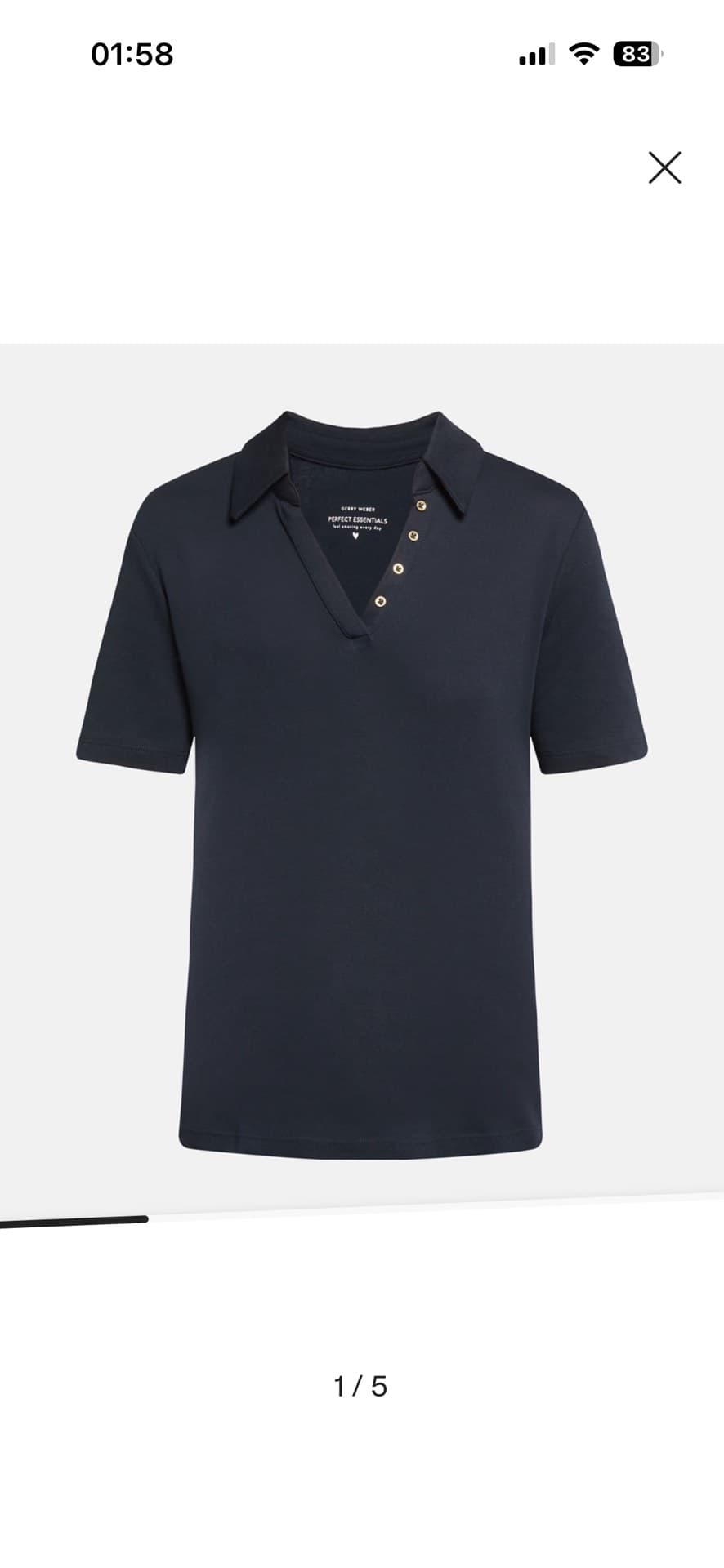 Essential Navy Polo Shirt