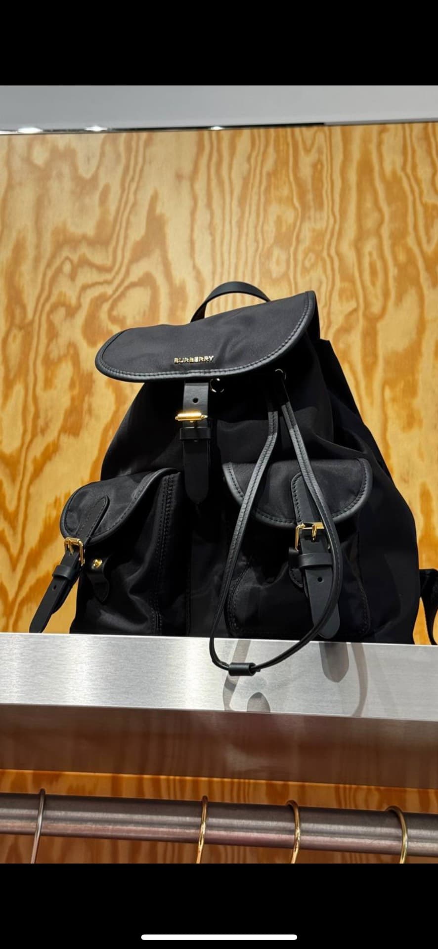 Burberry Black Backpack