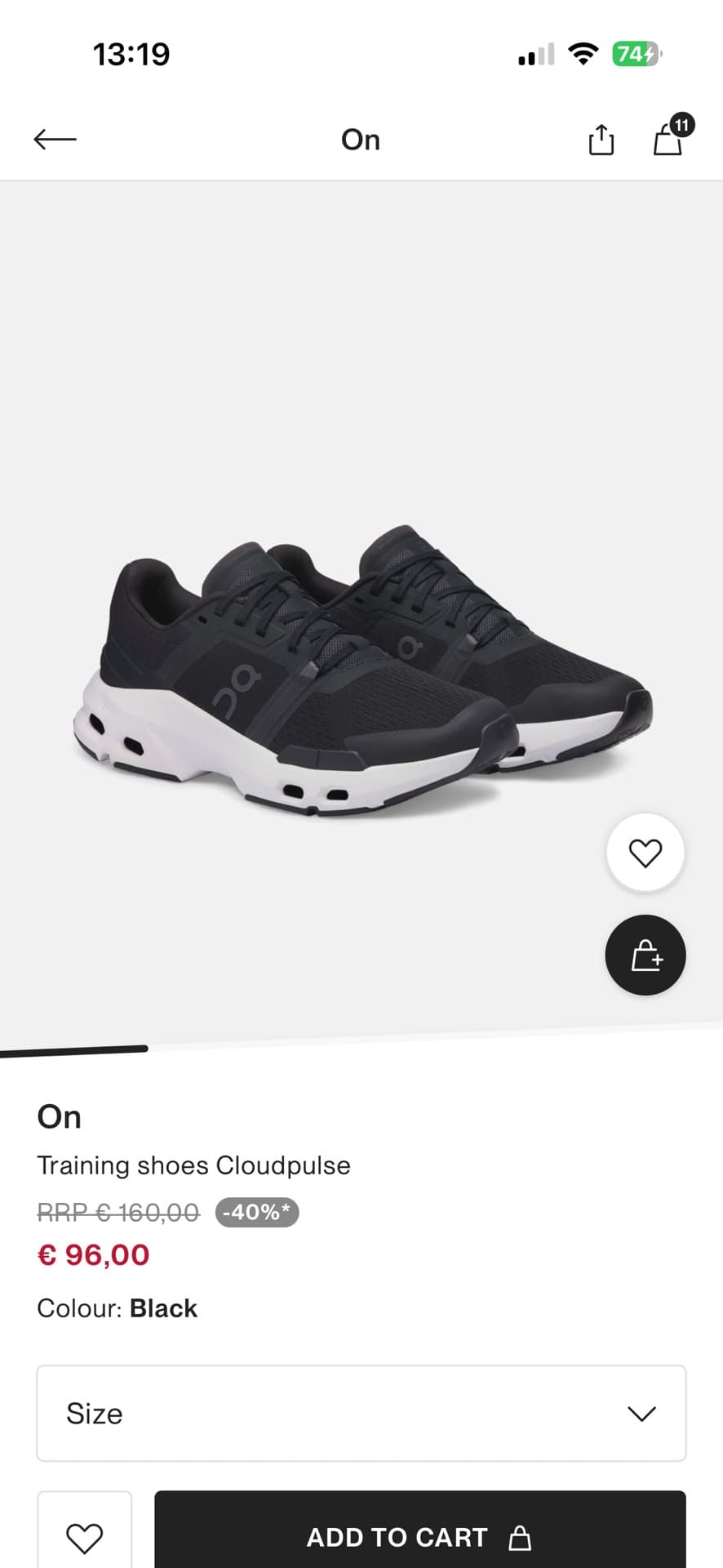 On Cloudpulse Training Shoes