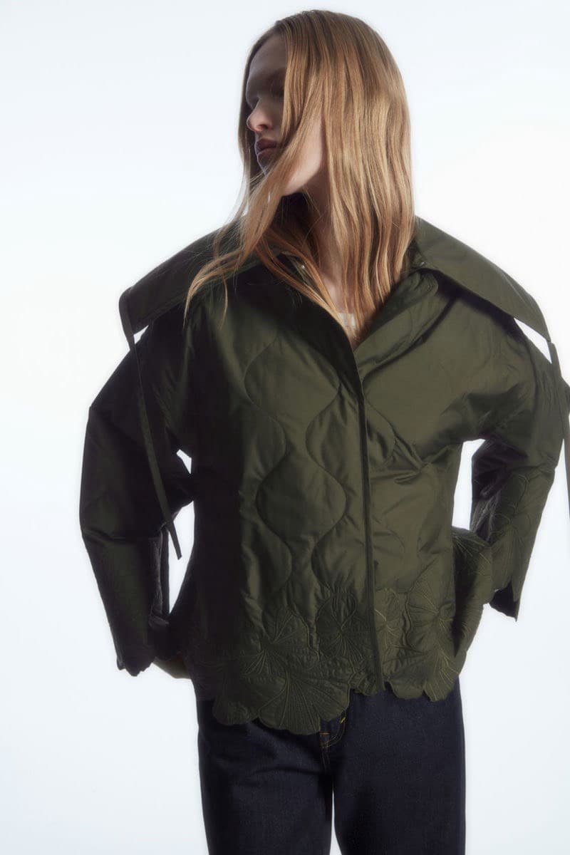 Chic Olive Green Jacket