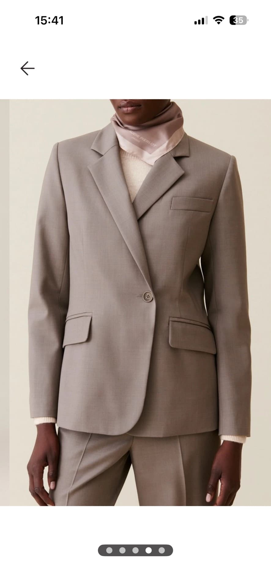 Chic Tailored Suit Jacket